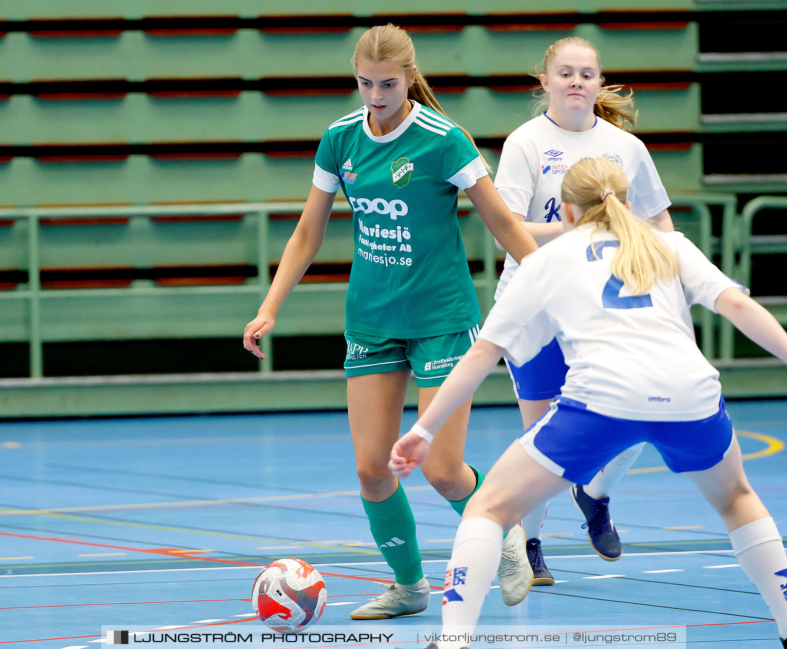 Skövde Futsalcup 2024 Damer 1 4-final Våmbs IF-Kinnarp-Slutarps IF,dam,Arena Skövde,Skövde,Sverige,Futsal,,2024,354292