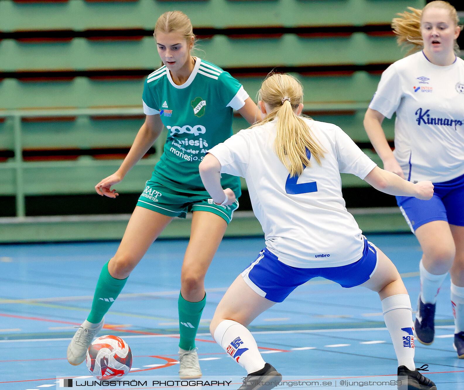 Skövde Futsalcup 2024 Damer 1 4-final Våmbs IF-Kinnarp-Slutarps IF,dam,Arena Skövde,Skövde,Sverige,Futsal,,2024,354294