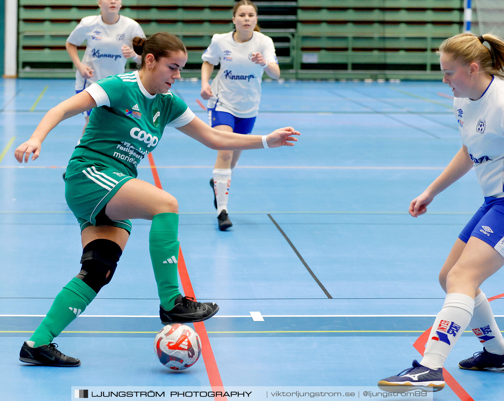 Skövde Futsalcup 2024 Damer 1 4-final Våmbs IF-Kinnarp-Slutarps IF,dam,Arena Skövde,Skövde,Sverige,Futsal,,2024,354306