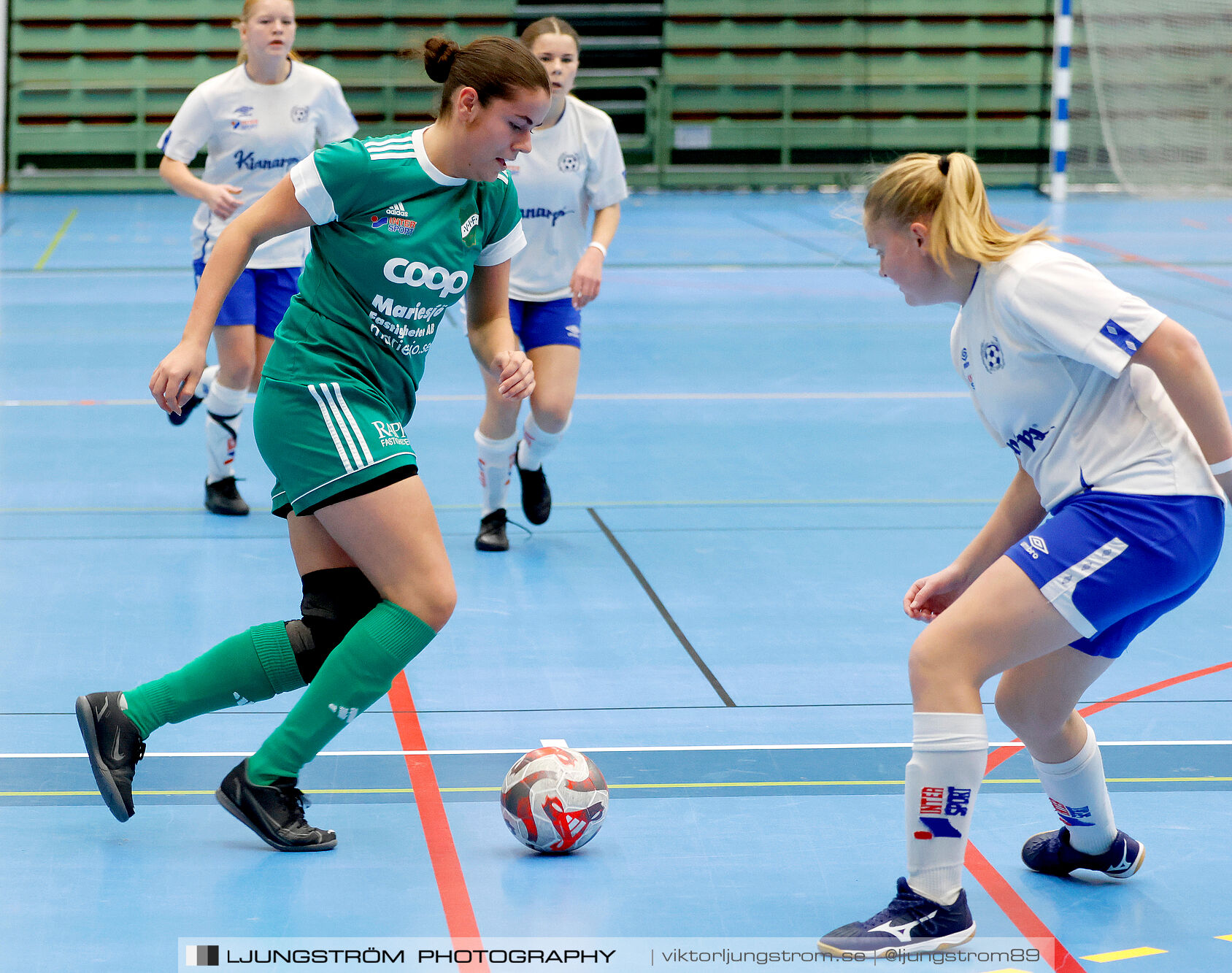 Skövde Futsalcup 2024 Damer 1 4-final Våmbs IF-Kinnarp-Slutarps IF,dam,Arena Skövde,Skövde,Sverige,Futsal,,2024,354307