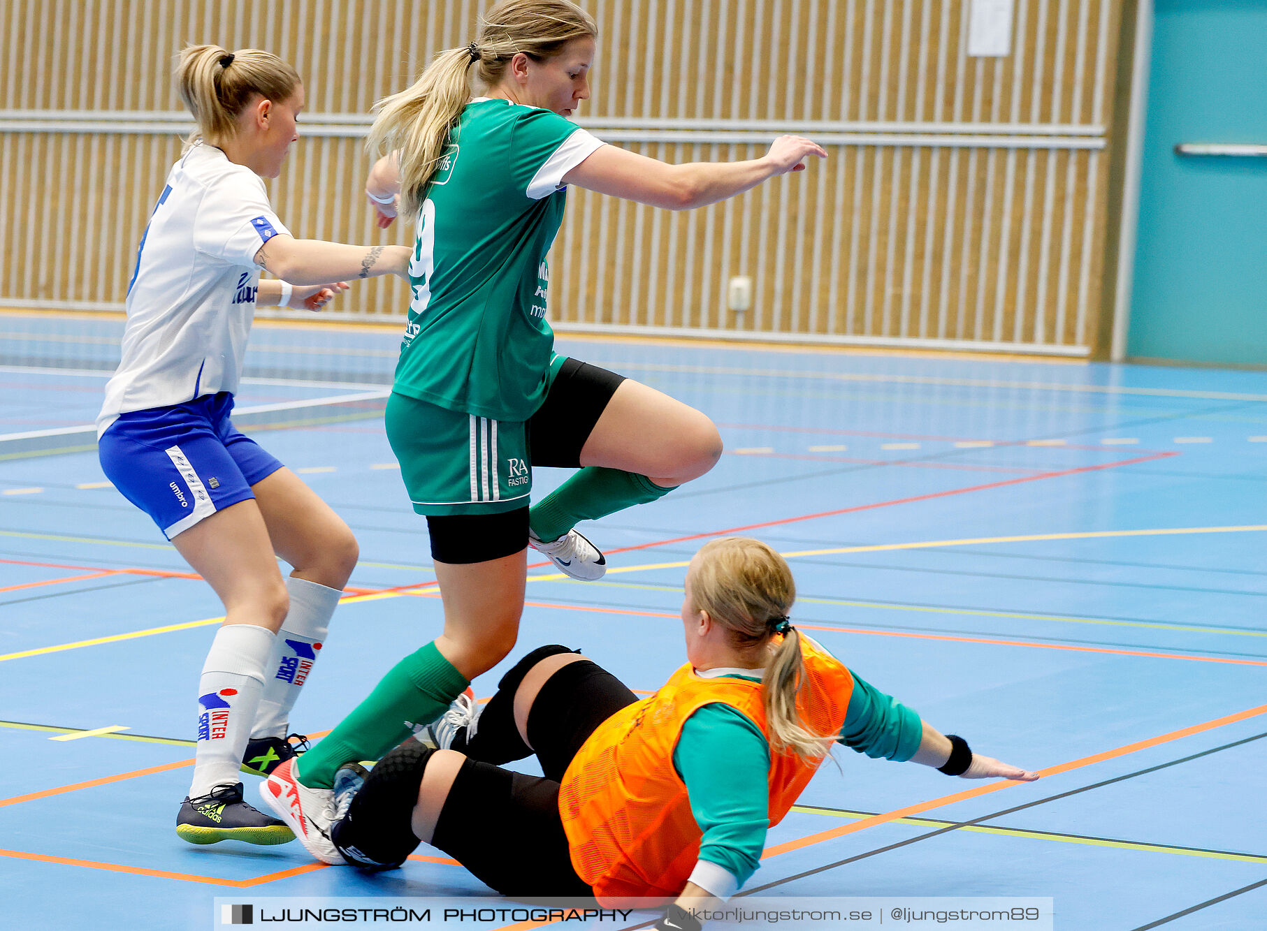 Skövde Futsalcup 2024 Damer 1 4-final Våmbs IF-Kinnarp-Slutarps IF,dam,Arena Skövde,Skövde,Sverige,Futsal,,2024,354310