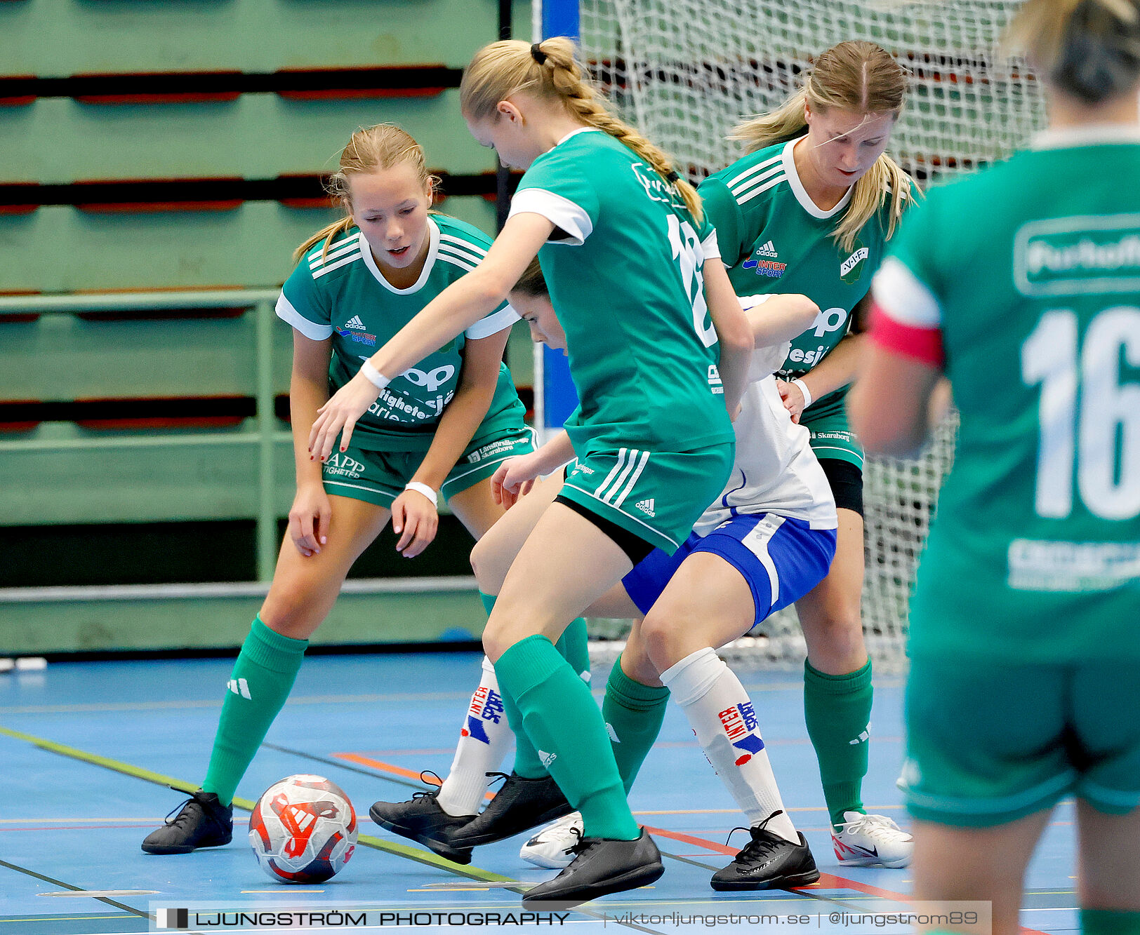 Skövde Futsalcup 2024 Damer 1 4-final Våmbs IF-Kinnarp-Slutarps IF,dam,Arena Skövde,Skövde,Sverige,Futsal,,2024,354311