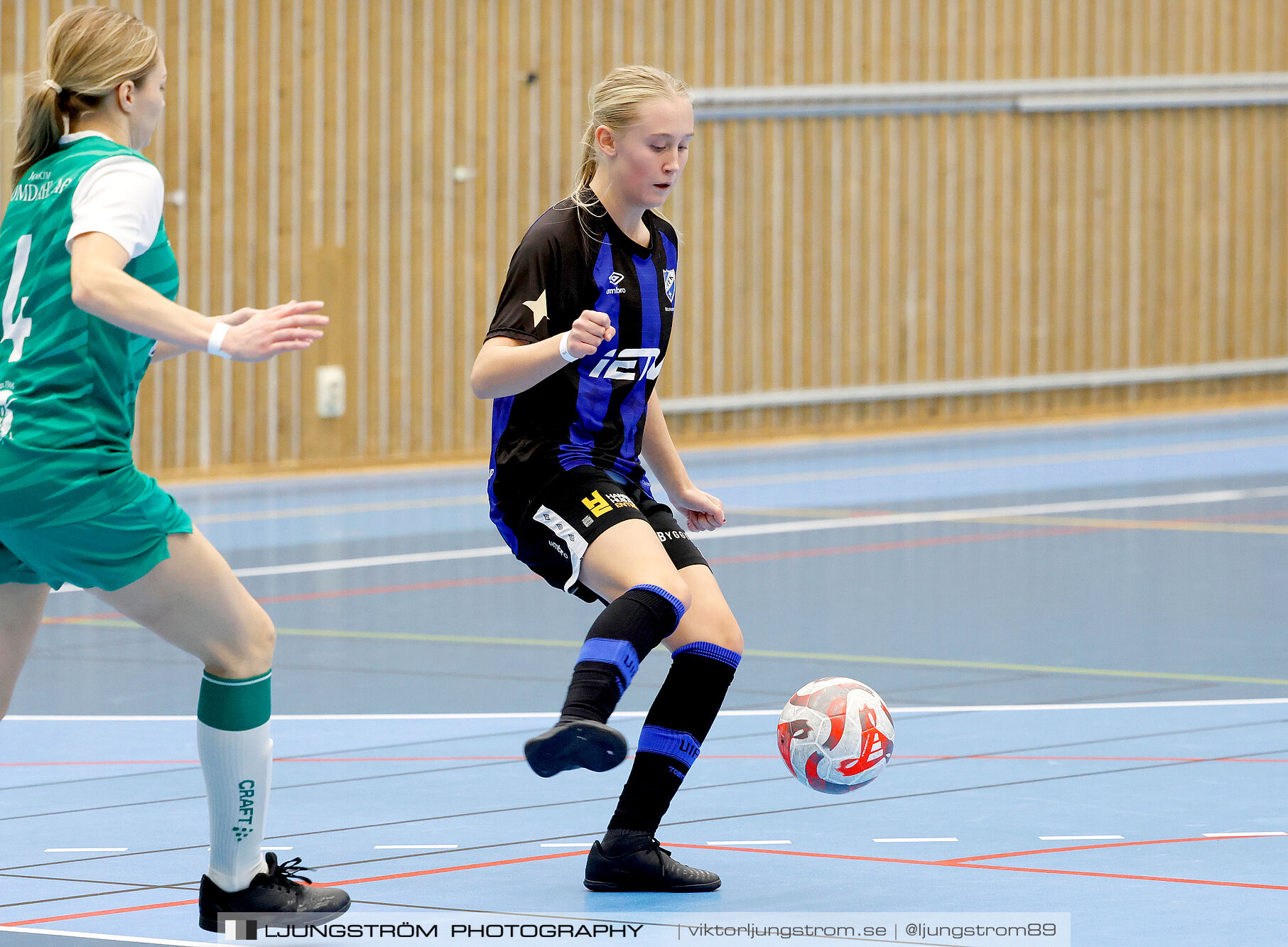 Skövde Futsalcup 2024 Damer 1 4-final Annelunds IF-Ulricehamns IFK,dam,Arena Skövde,Skövde,Sverige,Futsal,,2024,354342