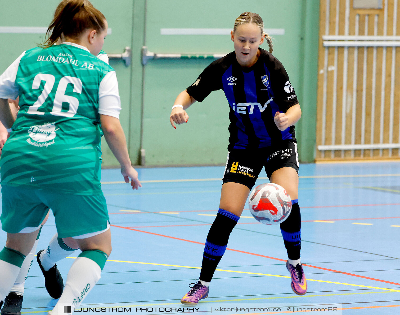 Skövde Futsalcup 2024 Damer 1 4-final Annelunds IF-Ulricehamns IFK,dam,Arena Skövde,Skövde,Sverige,Futsal,,2024,354354