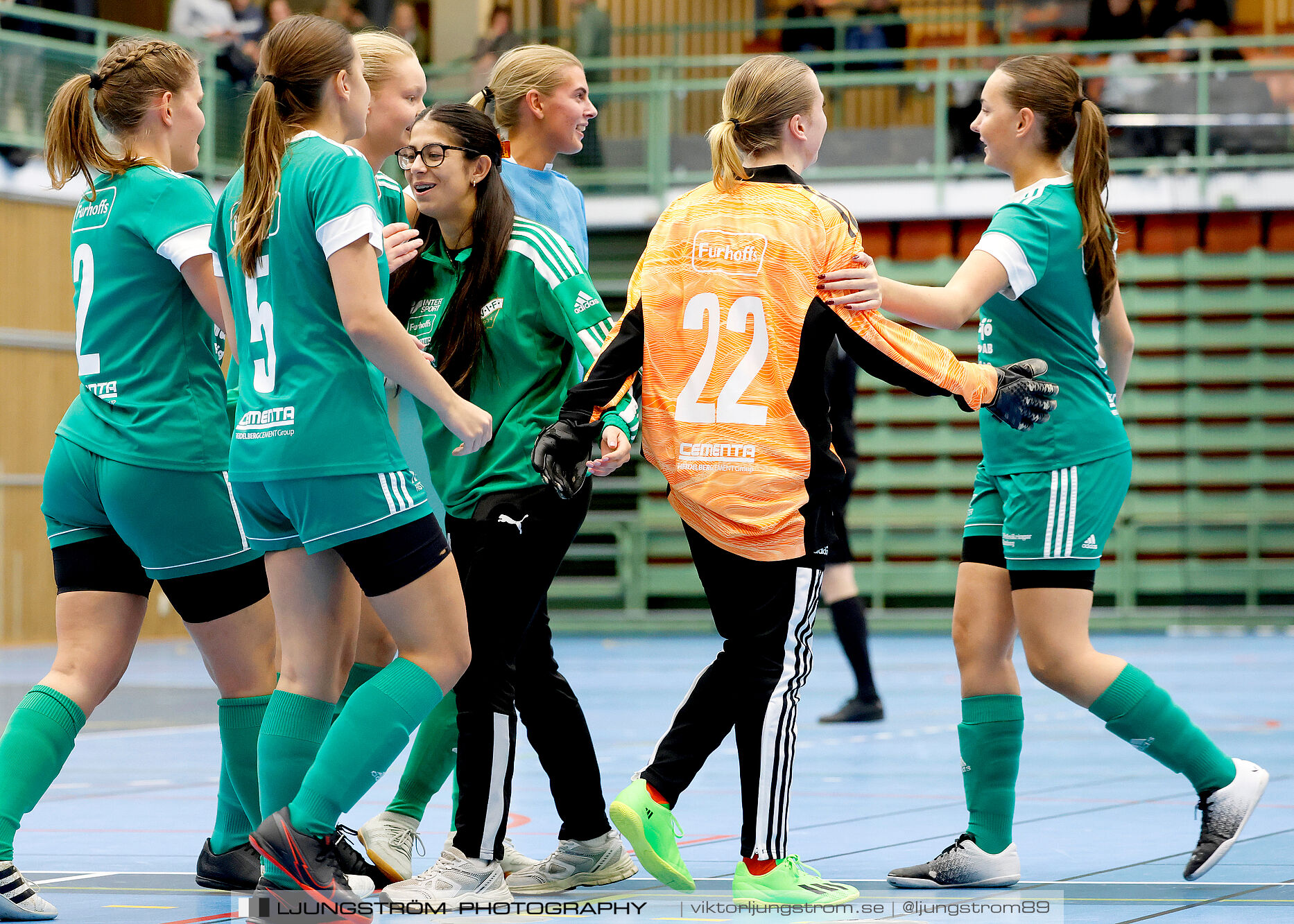 Skövde Futsalcup 2024 Damer 1 2-final Våmbs IF-Ulricehamns IFK,dam,Arena Skövde,Skövde,Sverige,Futsal,,2024,354415
