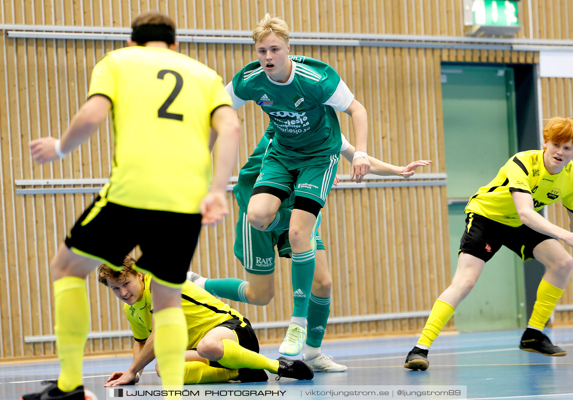 Skövde Futsalcup 2024 Herrar A-FINAL Fagersanna IF-Våmbs IF,herr,Arena Skövde,Skövde,Sverige,Futsal,,2024,354439