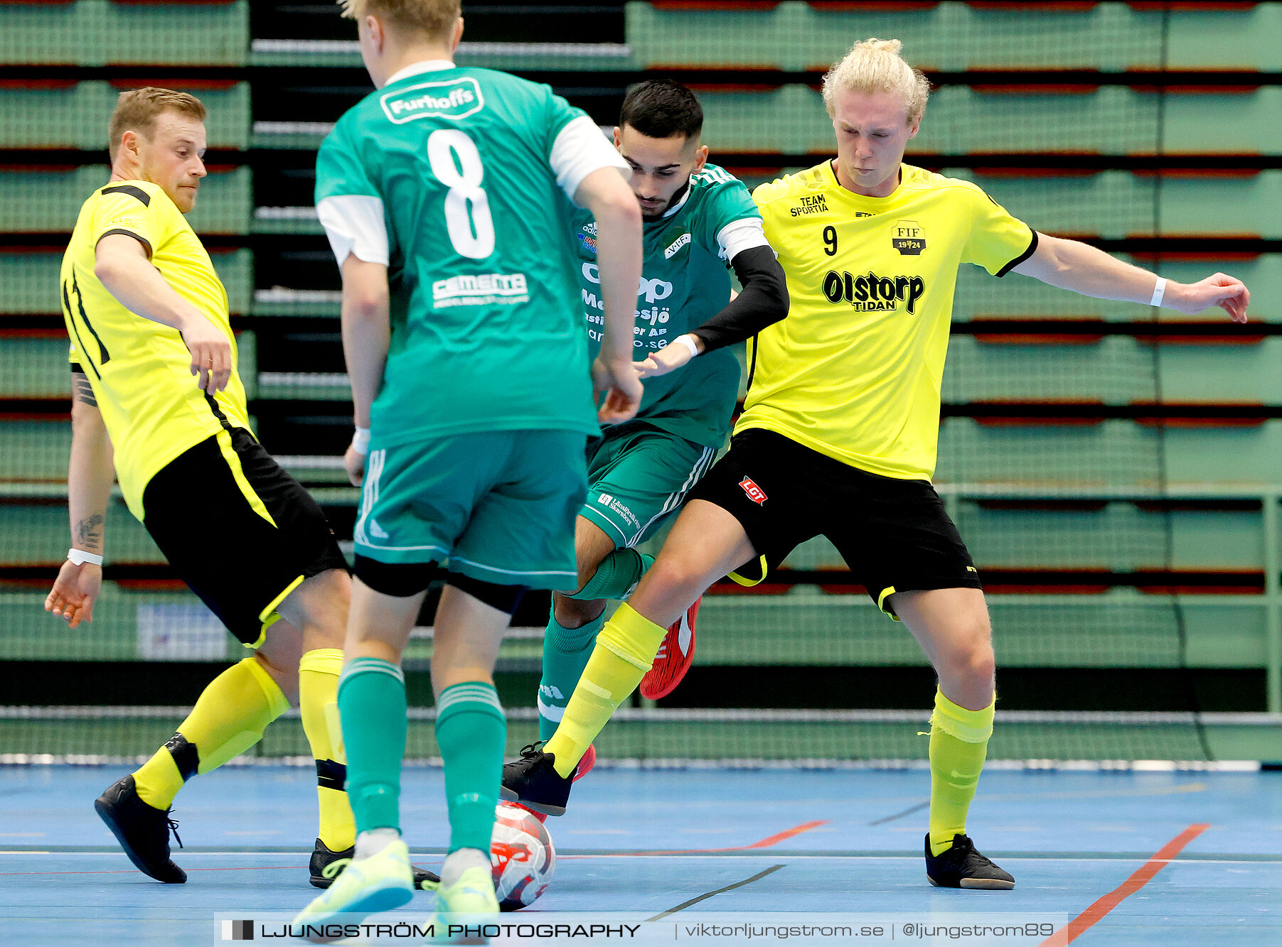 Skövde Futsalcup 2024 Herrar A-FINAL Fagersanna IF-Våmbs IF,herr,Arena Skövde,Skövde,Sverige,Futsal,,2024,354441