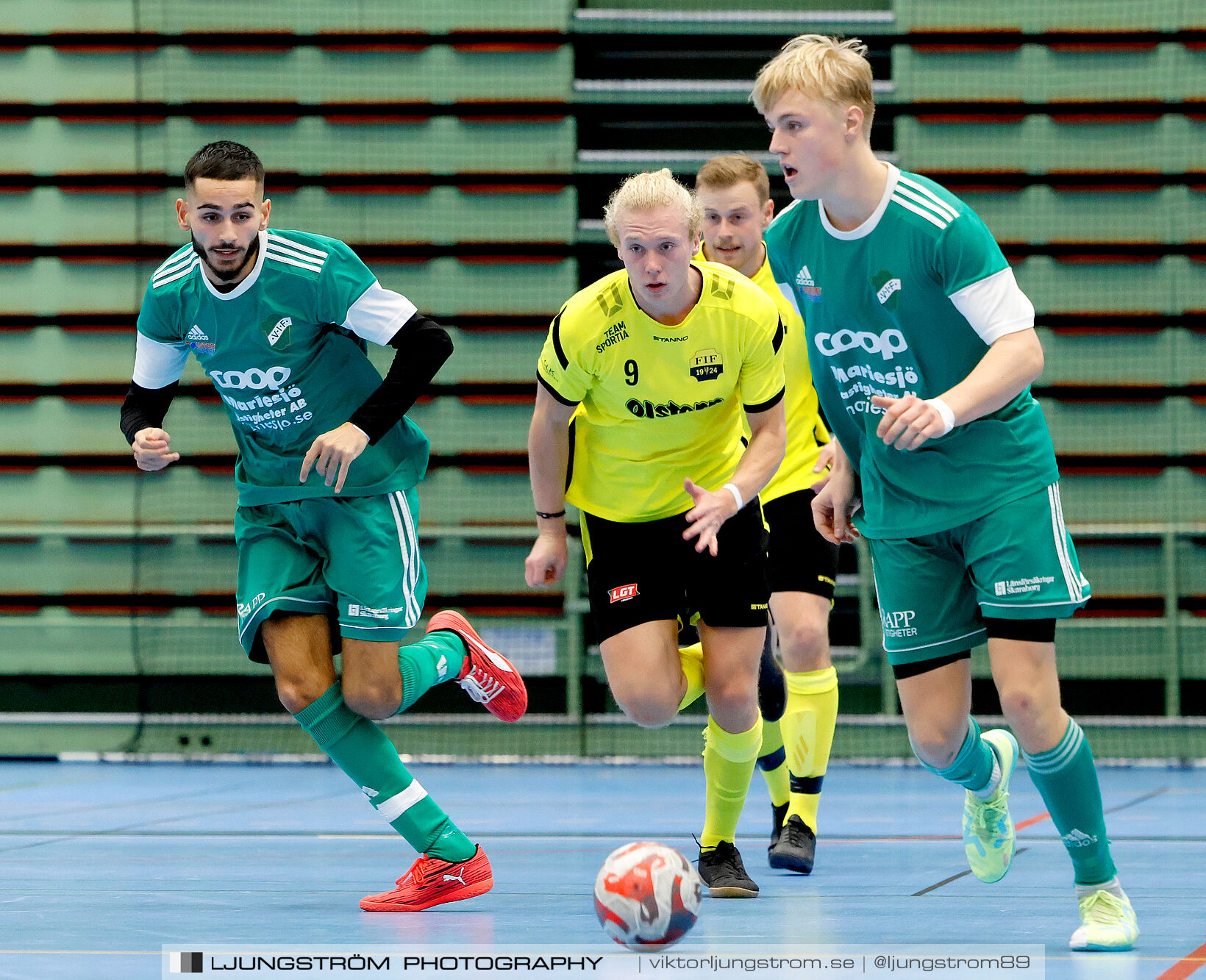 Skövde Futsalcup 2024 Herrar A-FINAL Fagersanna IF-Våmbs IF,herr,Arena Skövde,Skövde,Sverige,Futsal,,2024,354442