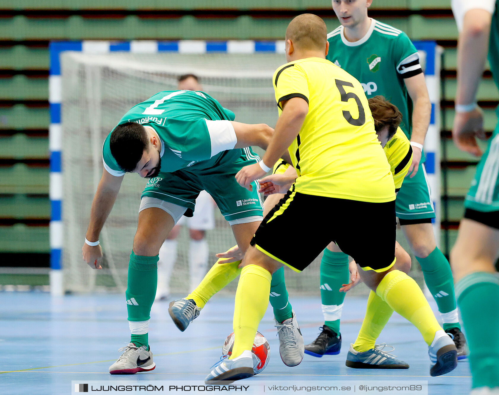 Skövde Futsalcup 2024 Herrar A-FINAL Fagersanna IF-Våmbs IF,herr,Arena Skövde,Skövde,Sverige,Futsal,,2024,354469