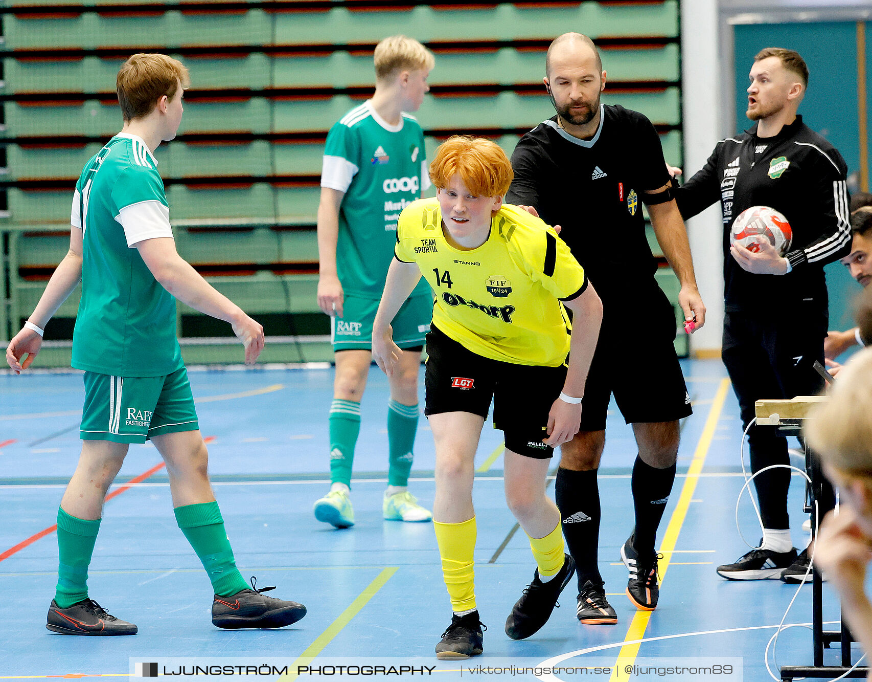 Skövde Futsalcup 2024 Herrar A-FINAL Fagersanna IF-Våmbs IF,herr,Arena Skövde,Skövde,Sverige,Futsal,,2024,354531
