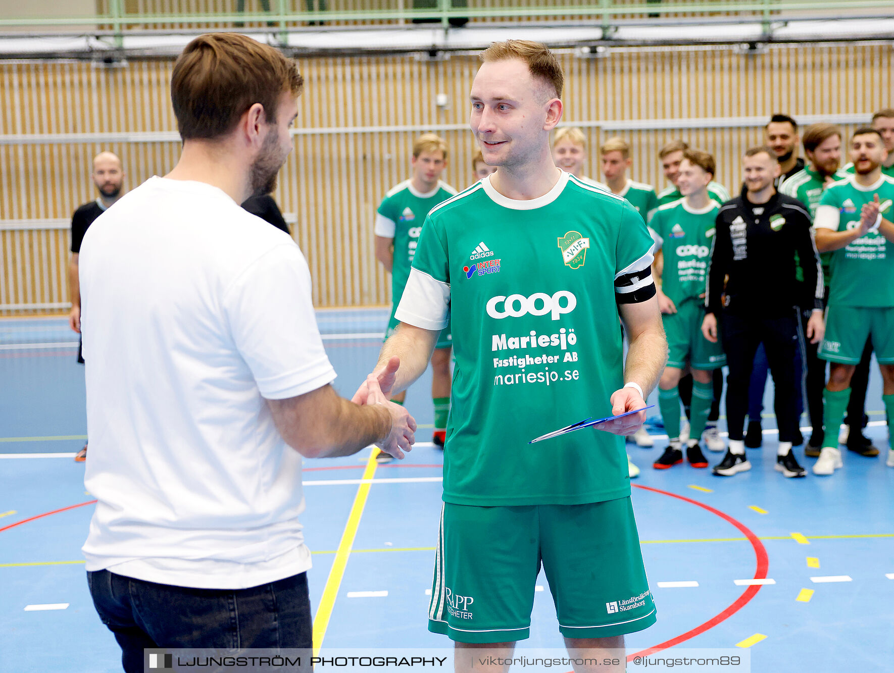 Skövde Futsalcup 2024 Herrar A-FINAL Fagersanna IF-Våmbs IF,herr,Arena Skövde,Skövde,Sverige,Futsal,,2024,354546