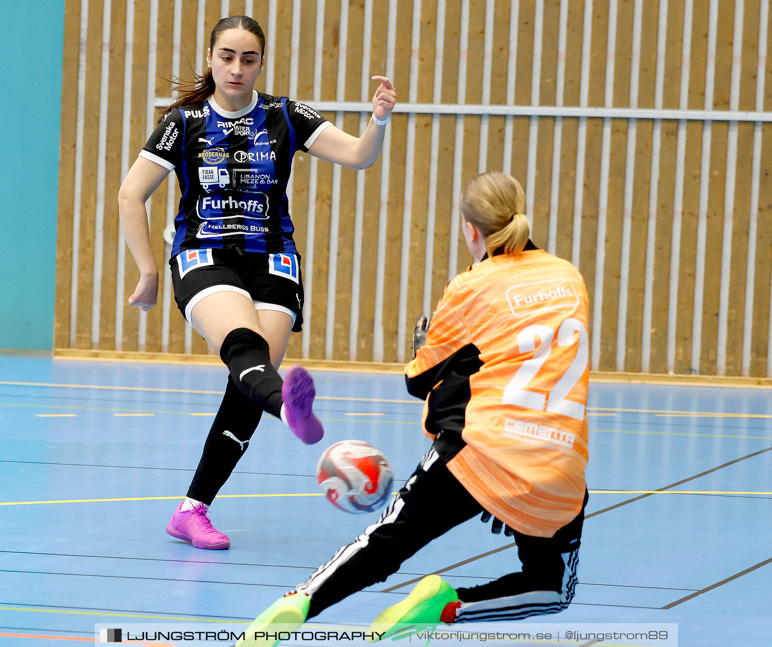 Skövde Futsalcup 2024 Damer A-FINAL Skövde KIK-Våmbs IF,dam,Arena Skövde,Skövde,Sverige,Futsal,,2024,354591