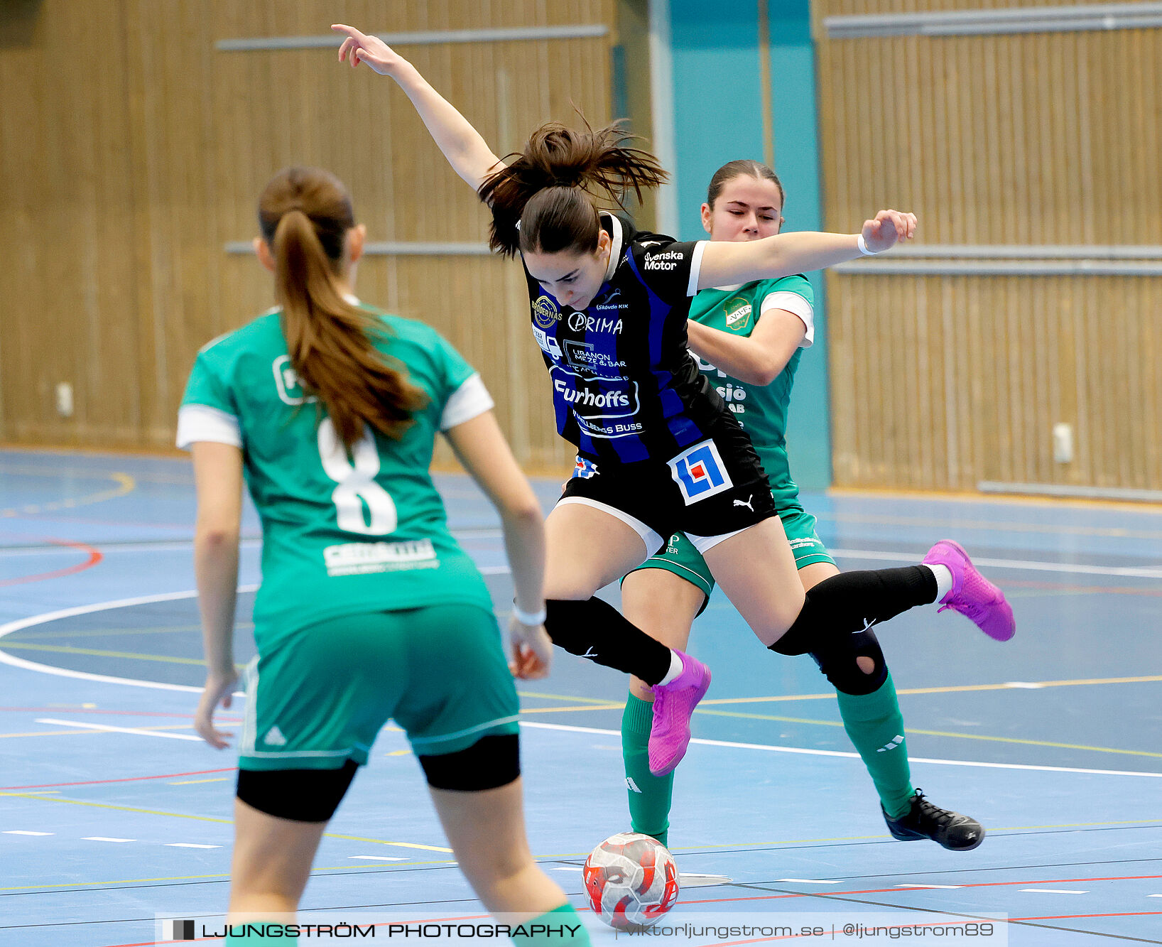 Skövde Futsalcup 2024 Damer A-FINAL Skövde KIK-Våmbs IF,dam,Arena Skövde,Skövde,Sverige,Futsal,,2024,354626
