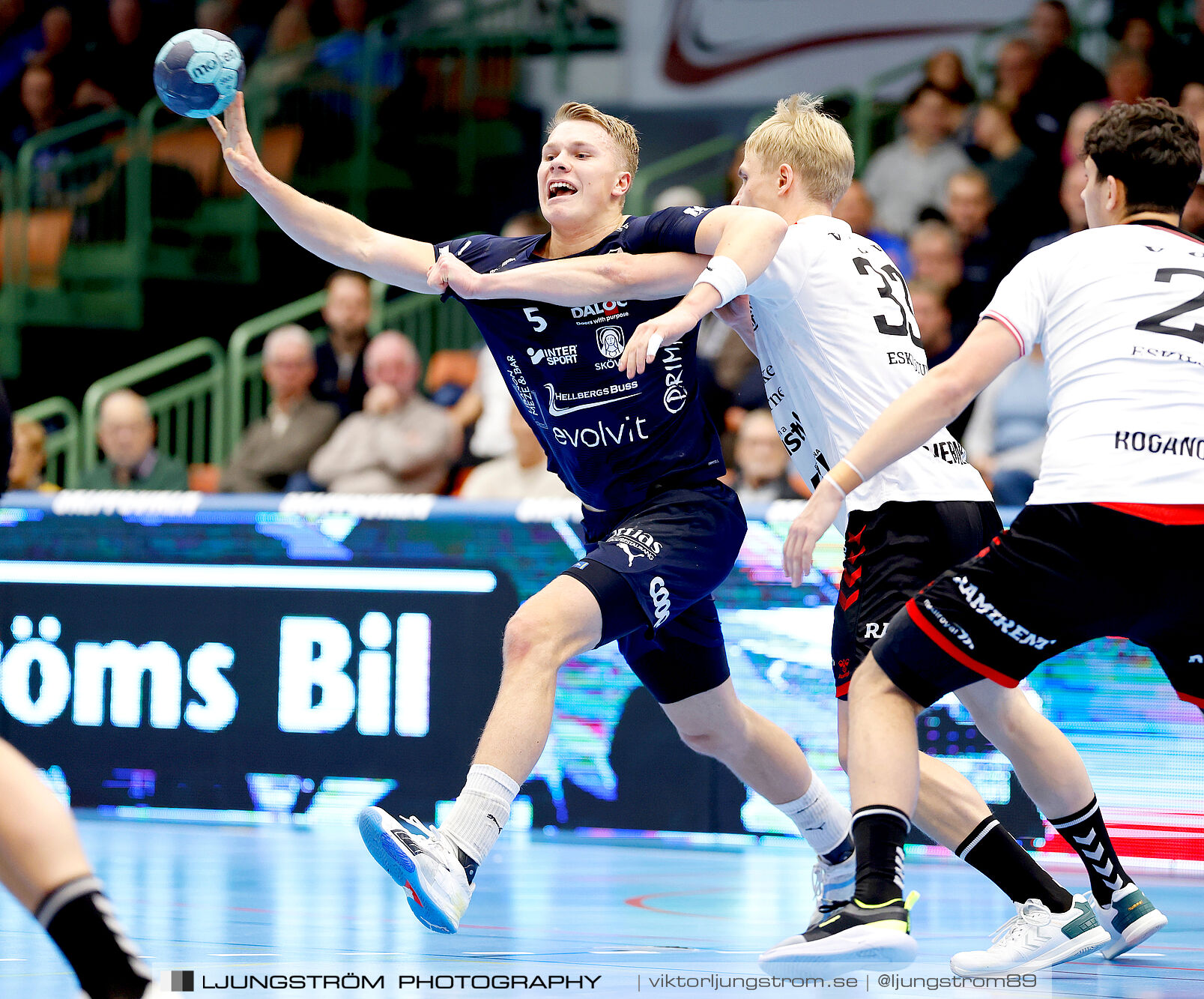 IFK Skövde HK-Eskilstuna Guif IF 34-23,herr,Arena Skövde,Skövde,Sverige,Handboll,,2024,355124
