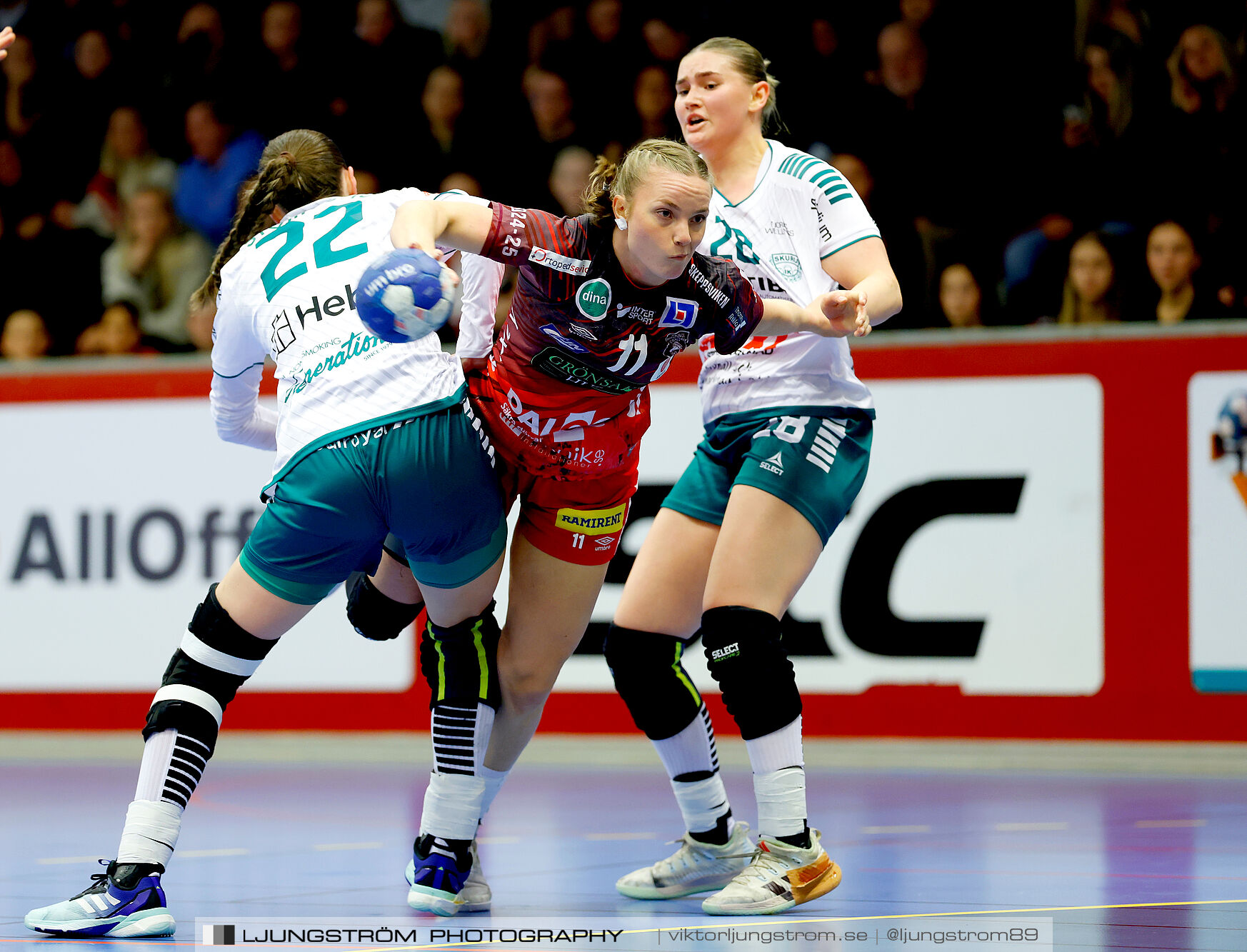 Skövde HF-Skuru IK 28-30,dam,Skövde Idrottshall,Skövde,Sverige,Handboll,,2024,355980
