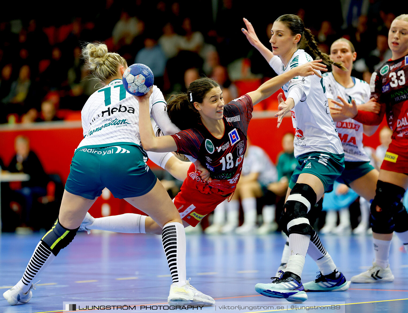 Skövde HF-Skuru IK 28-30,dam,Skövde Idrottshall,Skövde,Sverige,Handboll,,2024,356016