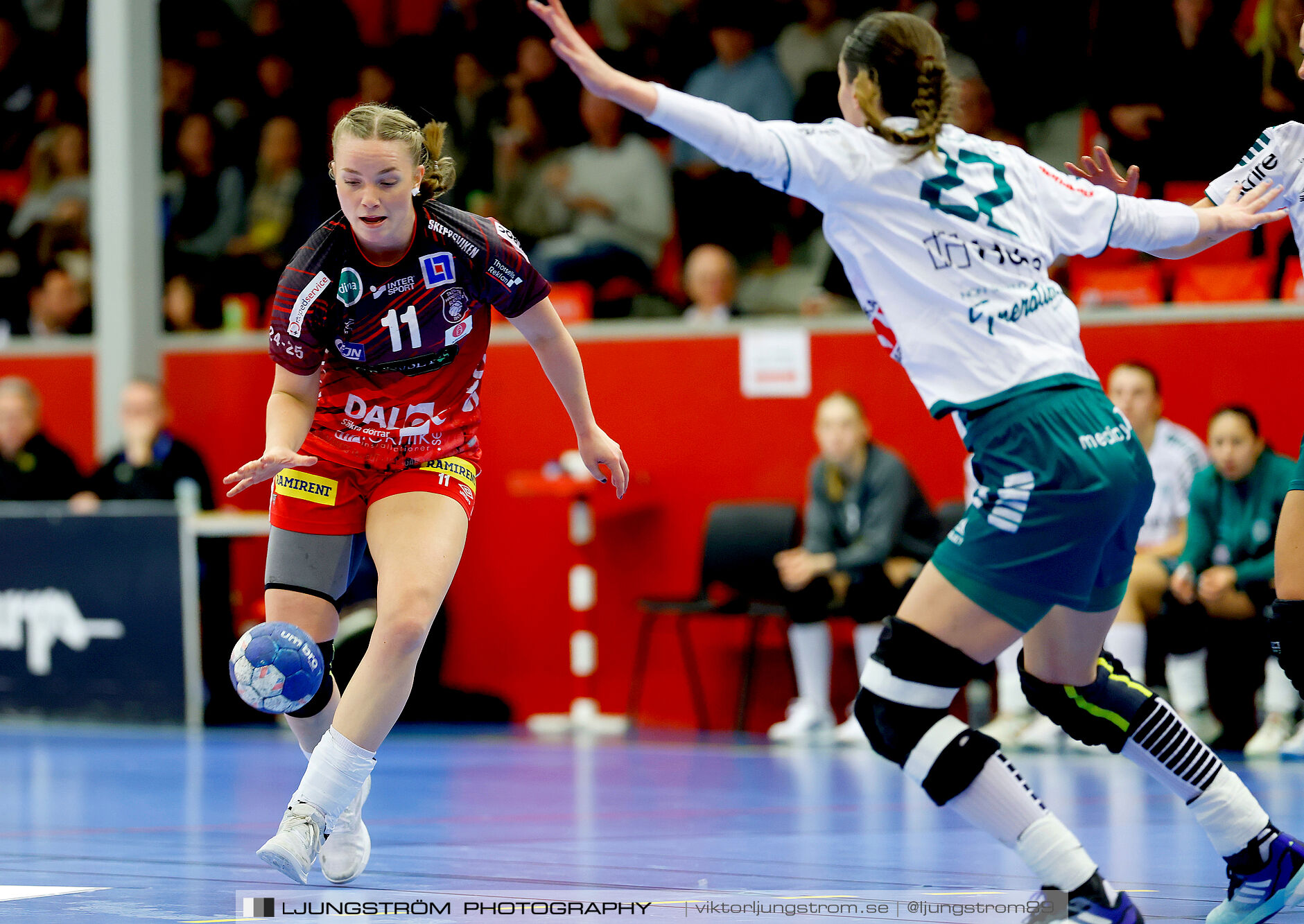Skövde HF-Skuru IK 28-30,dam,Skövde Idrottshall,Skövde,Sverige,Handboll,,2024,356019