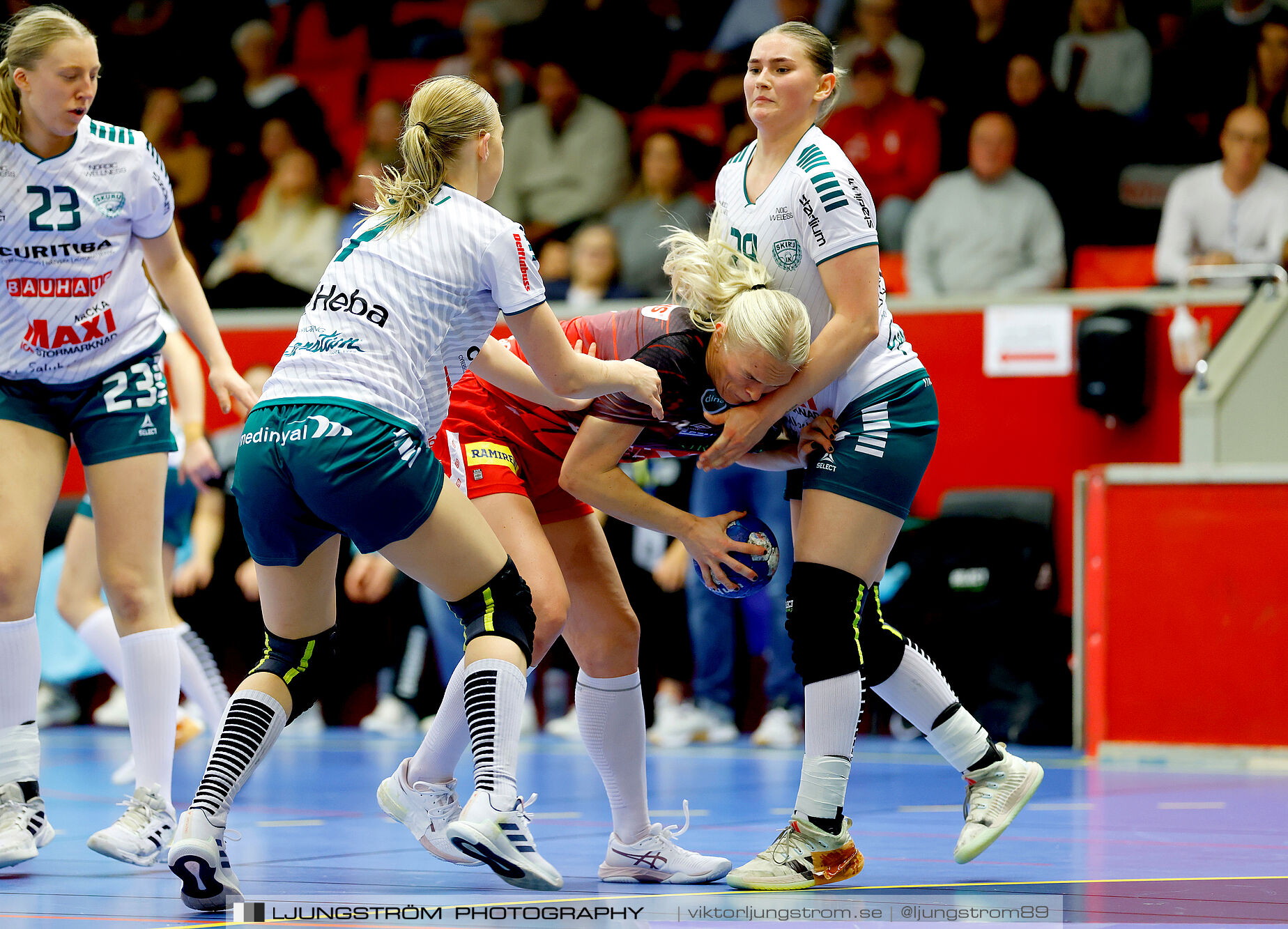 Skövde HF-Skuru IK 28-30,dam,Skövde Idrottshall,Skövde,Sverige,Handboll,,2024,356069
