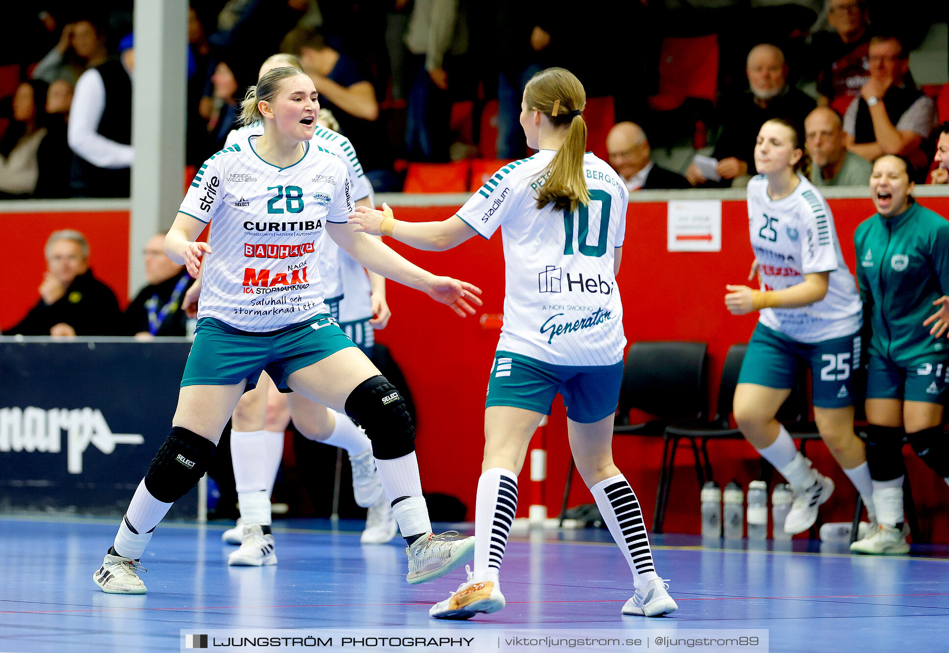 Skövde HF-Skuru IK 28-30,dam,Skövde Idrottshall,Skövde,Sverige,Handboll,,2024,356100