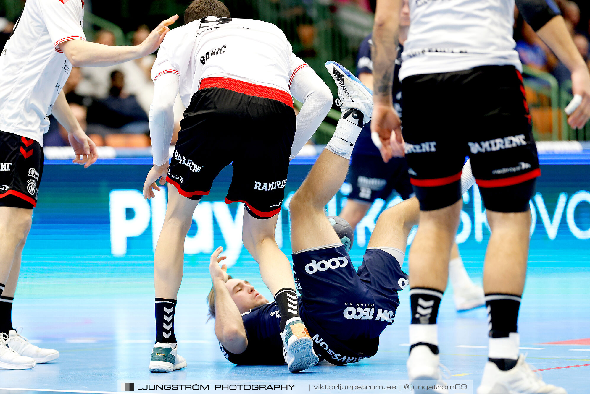 IFK Skövde HK-Eskilstuna Guif IF 34-23,herr,Arena Skövde,Skövde,Sverige,Handboll,,2024,356158