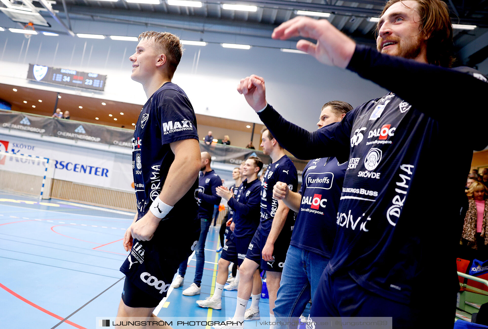 IFK Skövde HK-Eskilstuna Guif IF 34-23,herr,Arena Skövde,Skövde,Sverige,Handboll,,2024,356237