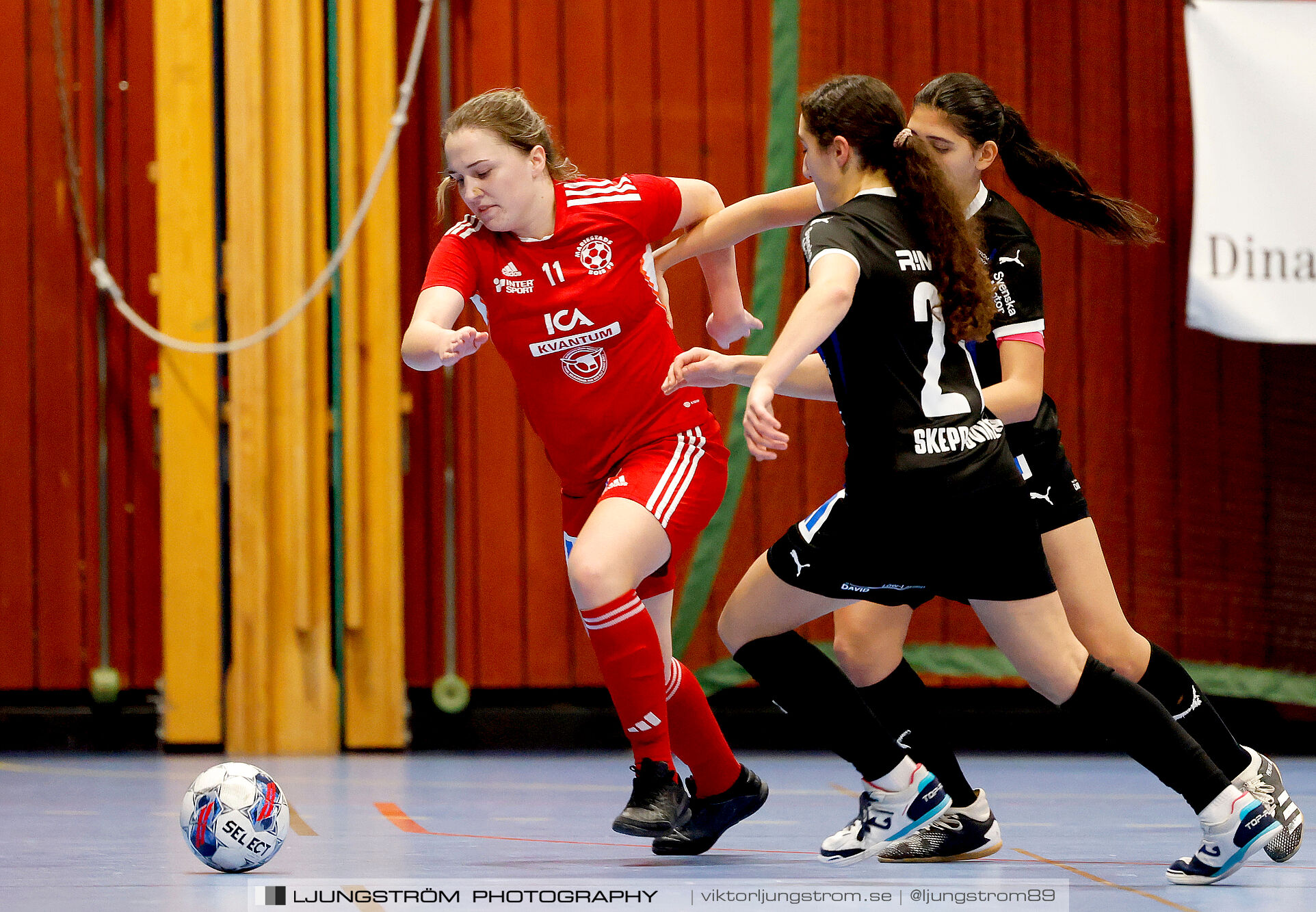 Dina-cupen 2025 FINAL Skövde KIK-Mariestads BoIS FF 3-0,dam,Idrottshallen,Töreboda,Sverige,Futsal,,2025,357515