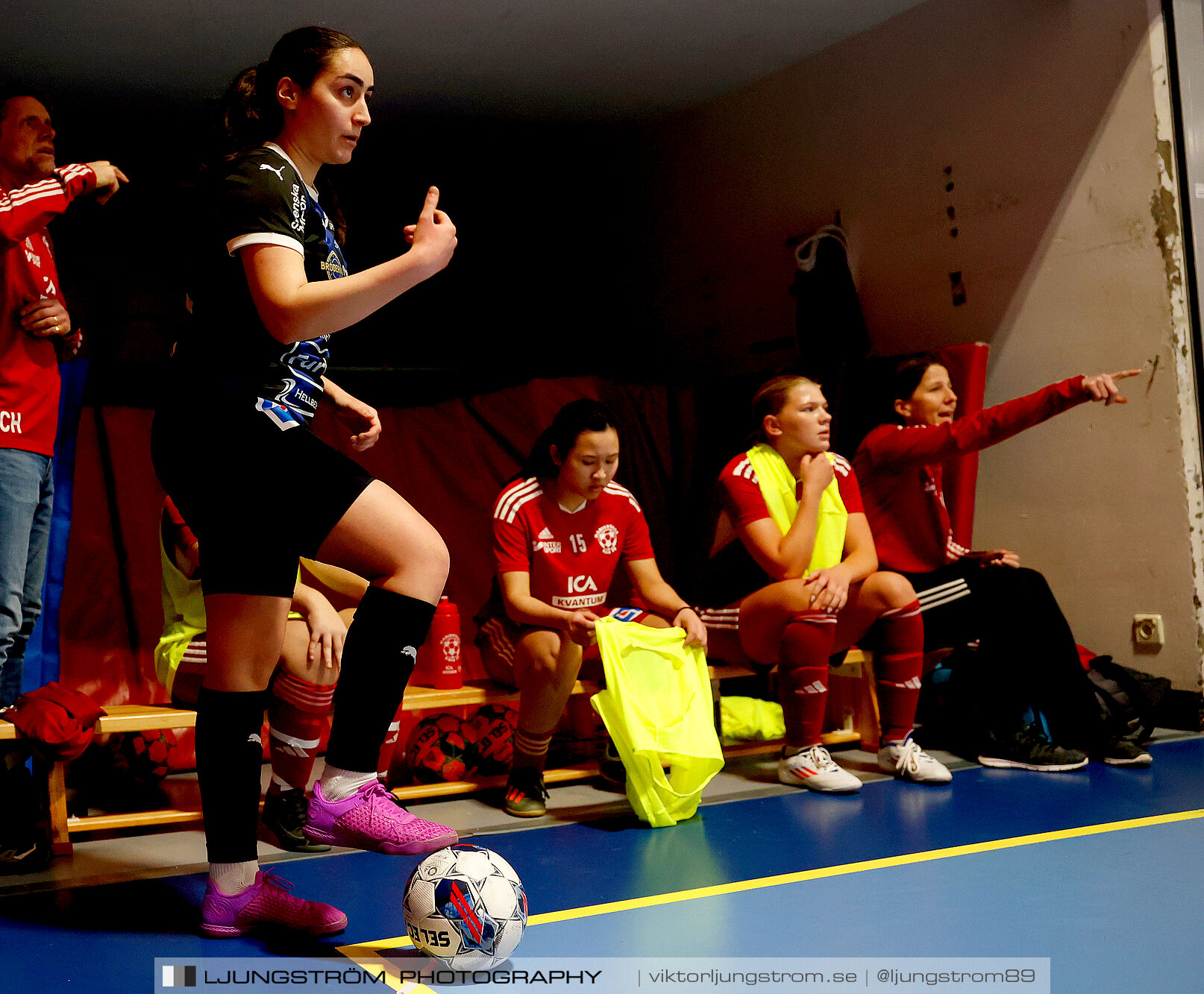 Dina-cupen 2025 FINAL Skövde KIK-Mariestads BoIS FF 3-0,dam,Idrottshallen,Töreboda,Sverige,Futsal,,2025,357574