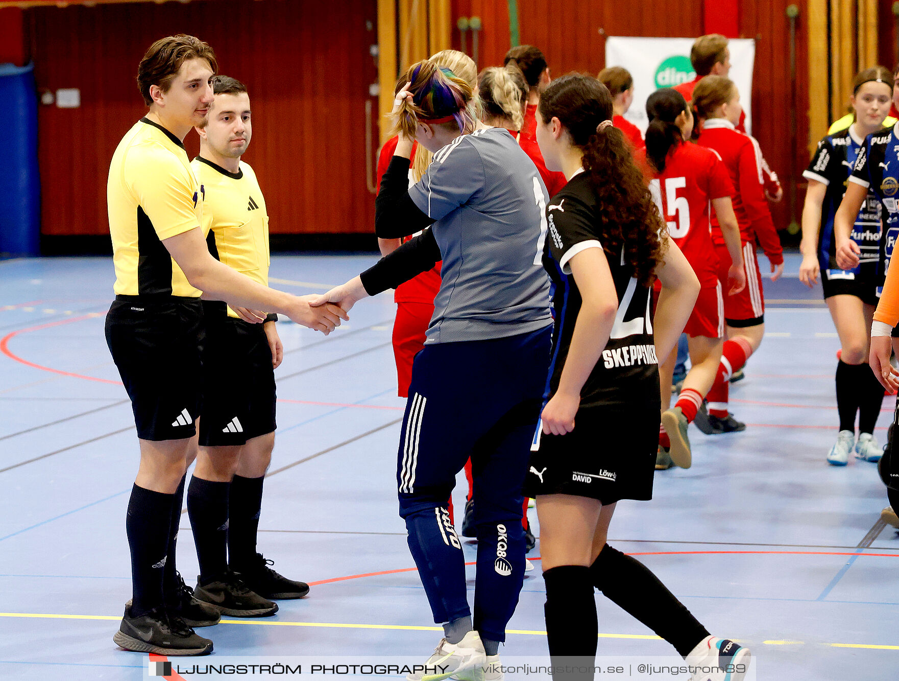 Dina-cupen 2025 FINAL Skövde KIK-Mariestads BoIS FF 3-0,dam,Idrottshallen,Töreboda,Sverige,Futsal,,2025,357674