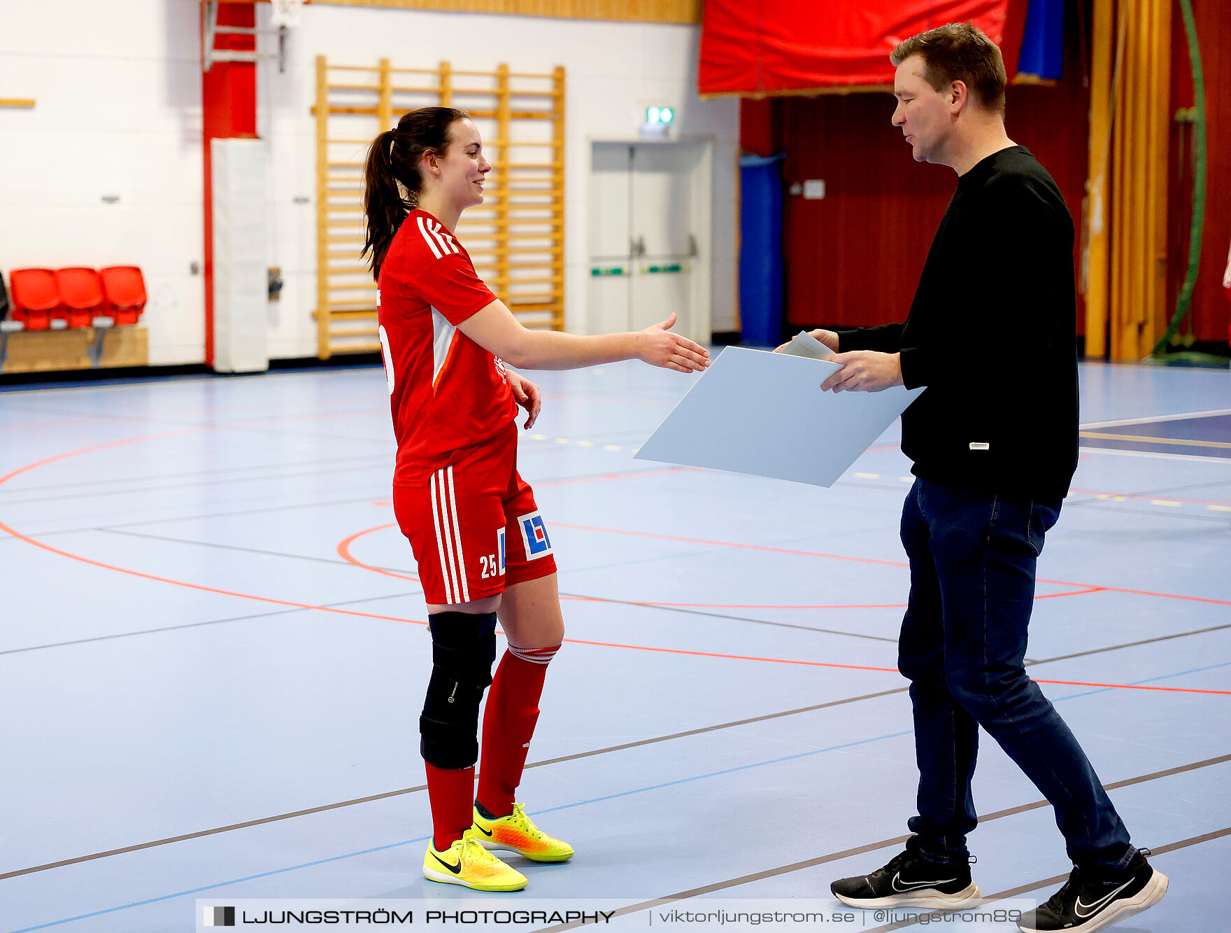 Dina-cupen 2025 FINAL Skövde KIK-Mariestads BoIS FF 3-0,dam,Idrottshallen,Töreboda,Sverige,Futsal,,2025,357685