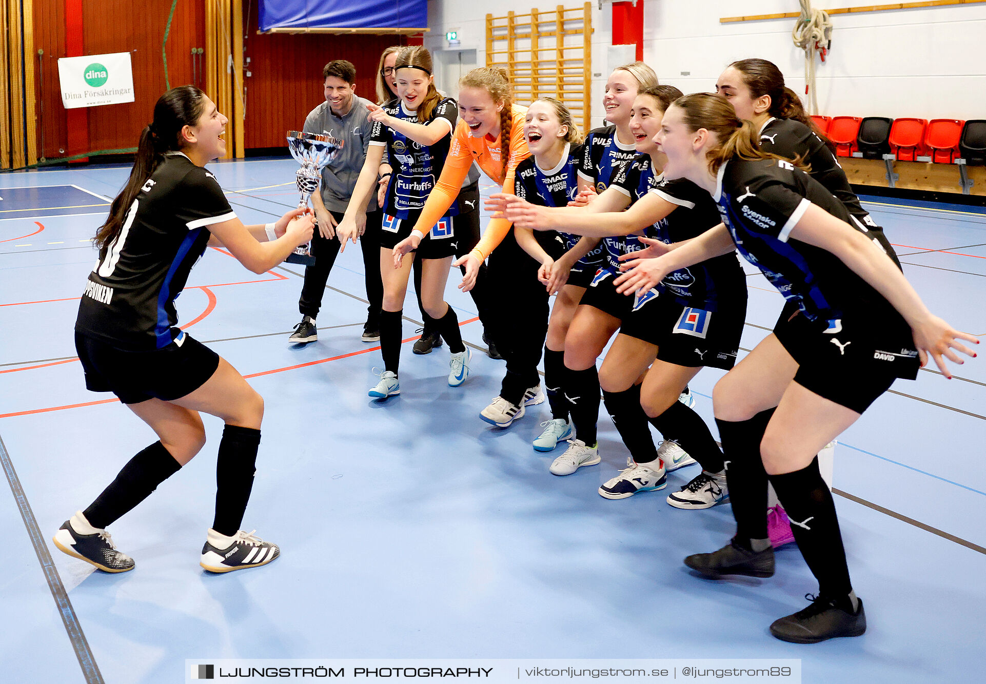 Dina-cupen 2025 FINAL Skövde KIK-Mariestads BoIS FF 3-0,dam,Idrottshallen,Töreboda,Sverige,Futsal,,2025,357694