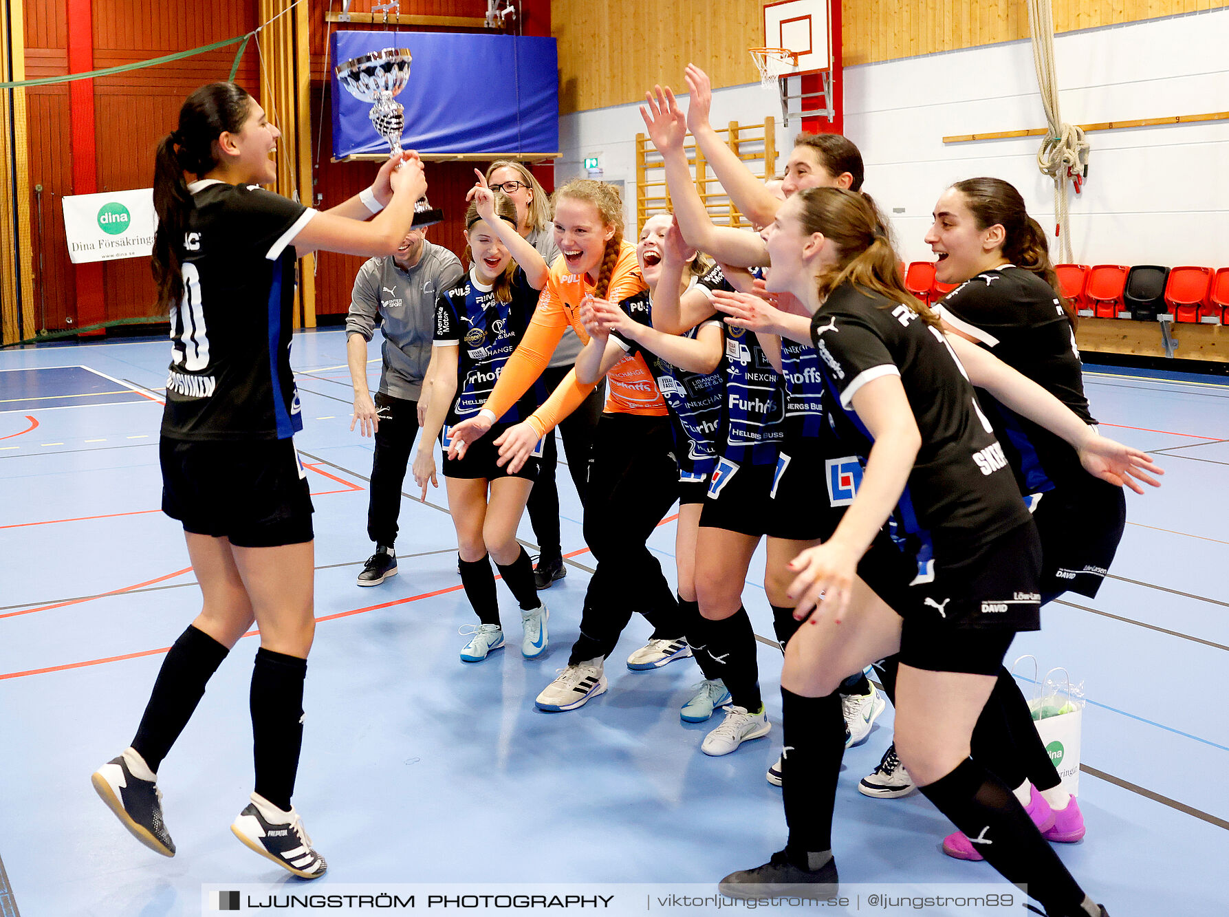 Dina-cupen 2025 FINAL Skövde KIK-Mariestads BoIS FF 3-0,dam,Idrottshallen,Töreboda,Sverige,Futsal,,2025,357695