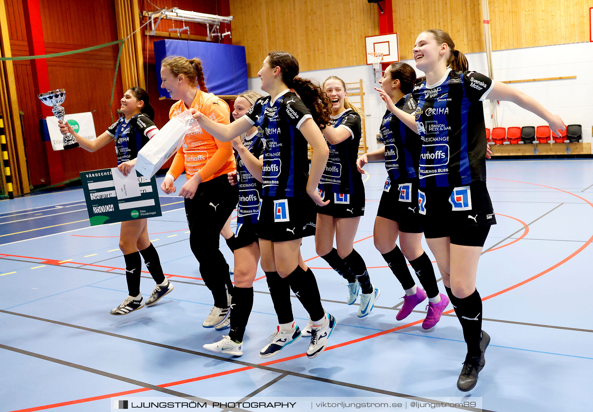 Dina-cupen 2025 FINAL Skövde KIK-Mariestads BoIS FF 3-0,dam,Idrottshallen,Töreboda,Sverige,Futsal,,2025,357714