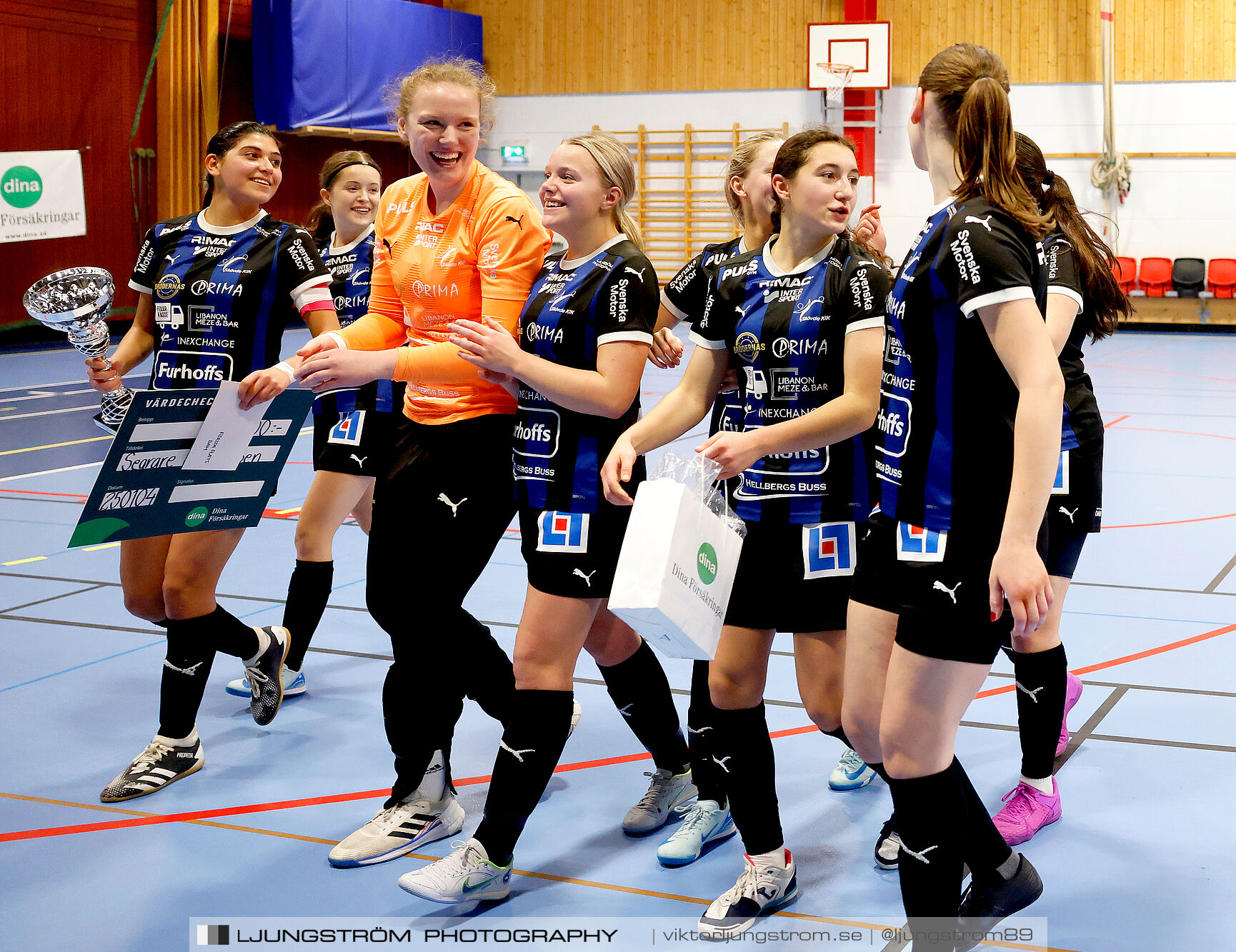 Dina-cupen 2025 FINAL Skövde KIK-Mariestads BoIS FF 3-0,dam,Idrottshallen,Töreboda,Sverige,Futsal,,2025,357716