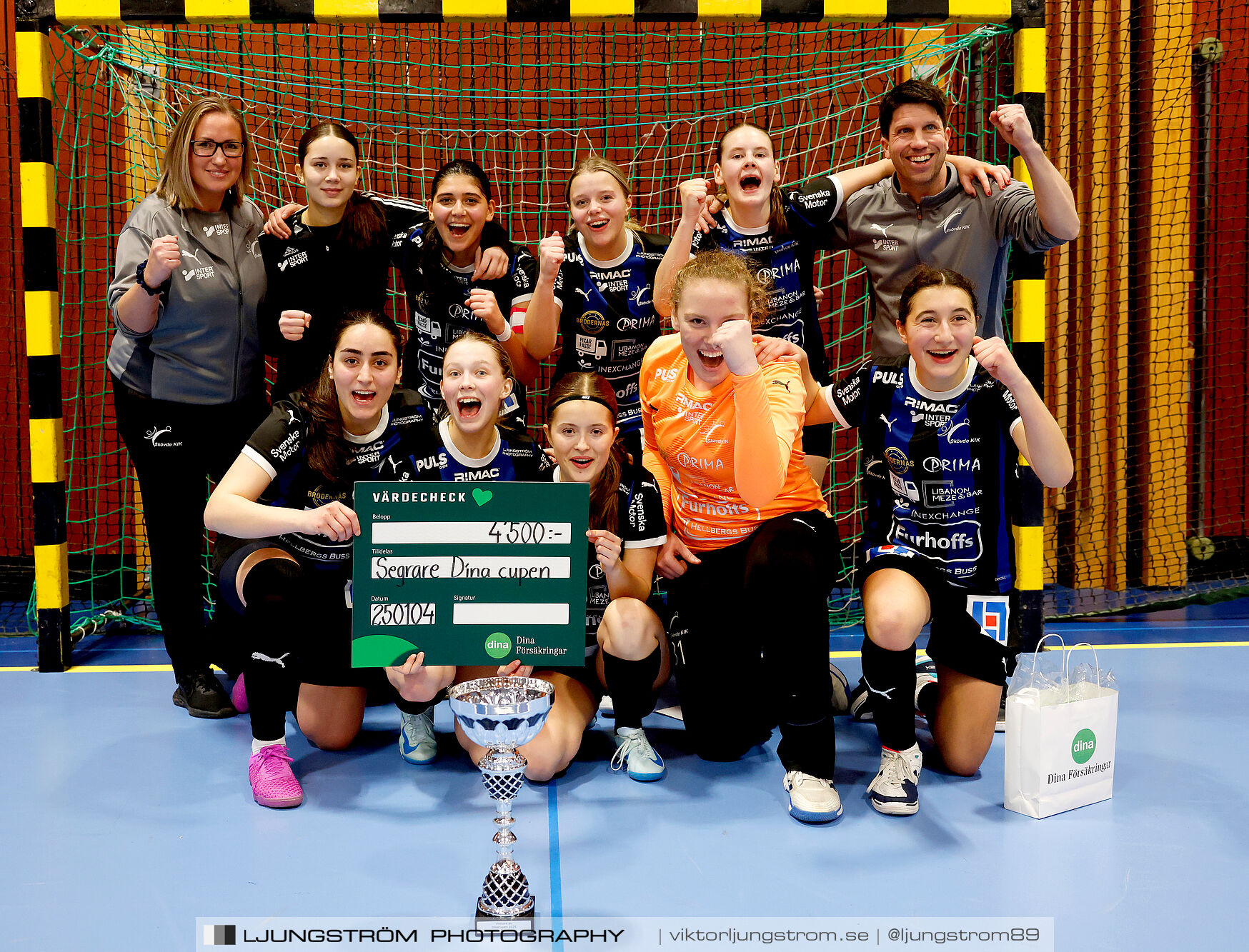 Dina-cupen 2025 FINAL Skövde KIK-Mariestads BoIS FF 3-0,dam,Idrottshallen,Töreboda,Sverige,Futsal,,2025,357720
