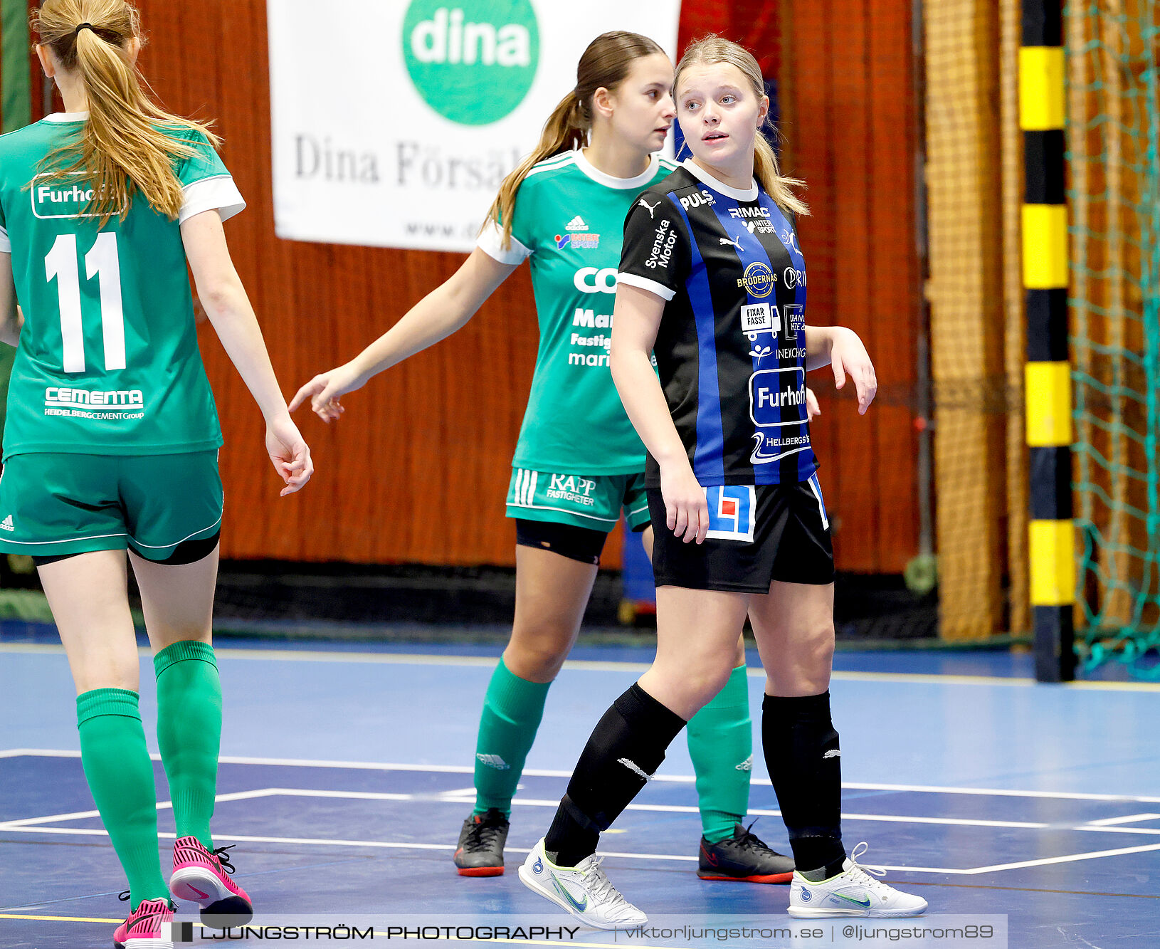 Dina-cupen 2025 Skövde KIK-Våmbs IF 4-0,dam,Idrottshallen,Töreboda,Sverige,Futsal,,2025,357730