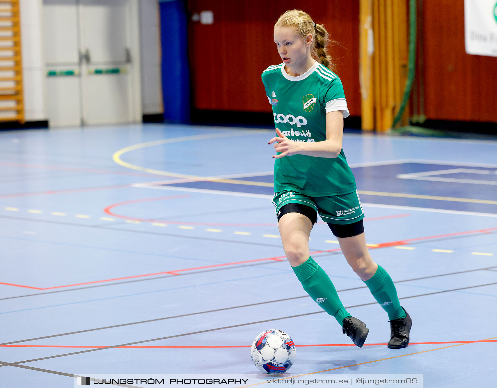 Dina-cupen 2025 Skövde KIK-Våmbs IF 4-0,dam,Idrottshallen,Töreboda,Sverige,Futsal,,2025,357734