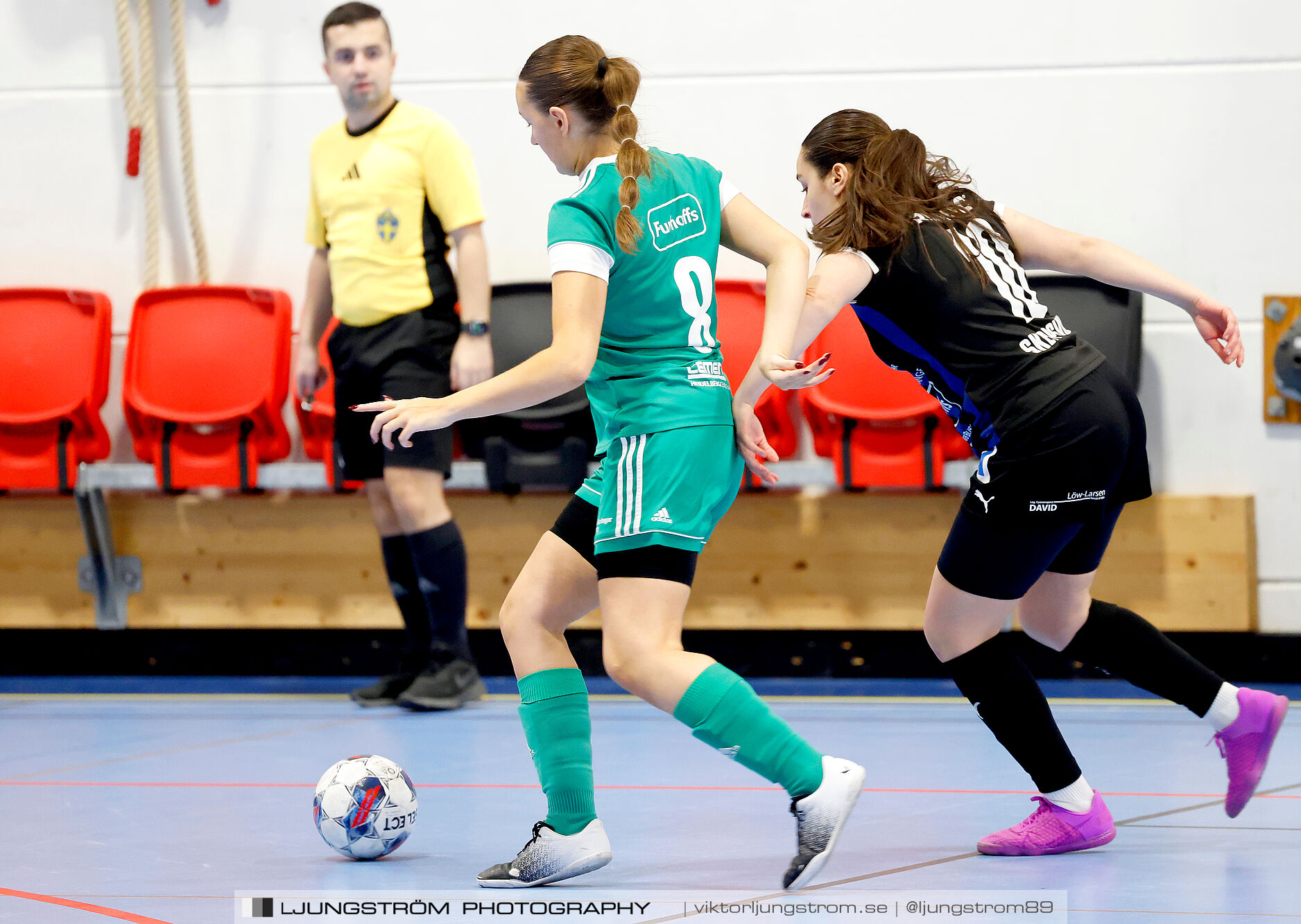 Dina-cupen 2025 Skövde KIK-Våmbs IF 4-0,dam,Idrottshallen,Töreboda,Sverige,Futsal,,2025,357740