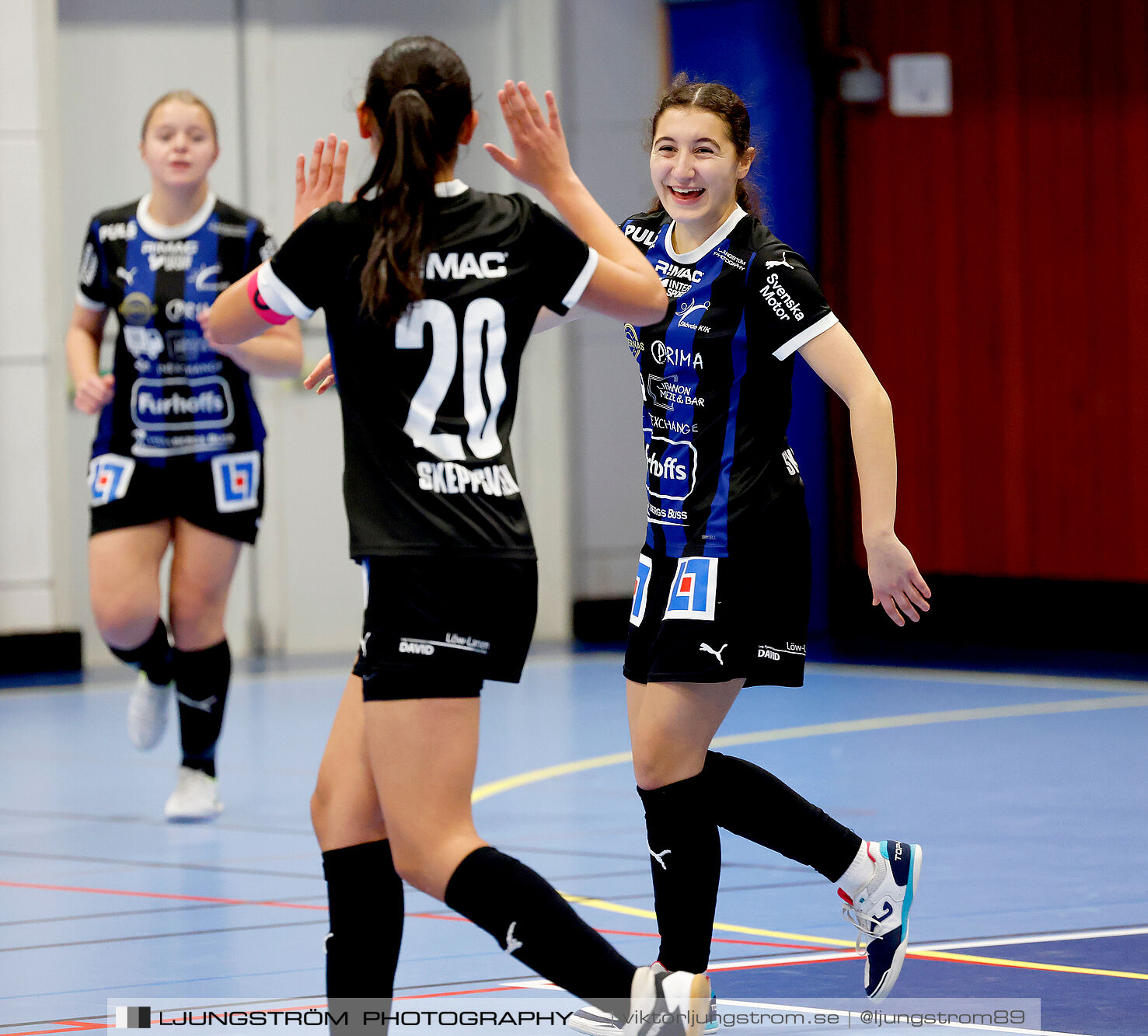 Dina-cupen 2025 Skövde KIK-Våmbs IF 4-0,dam,Idrottshallen,Töreboda,Sverige,Futsal,,2025,357764