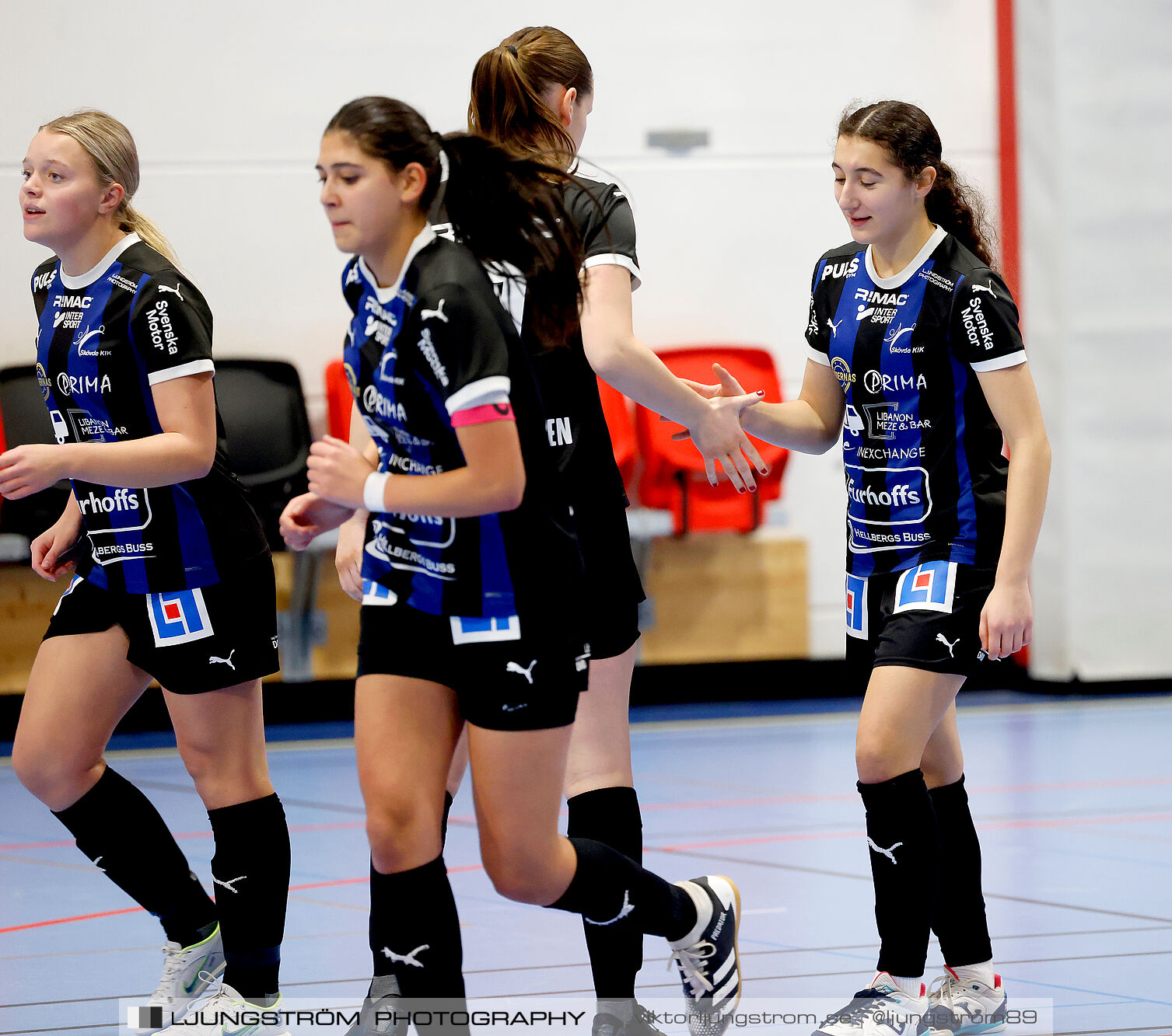 Dina-cupen 2025 Skövde KIK-Våmbs IF 4-0,dam,Idrottshallen,Töreboda,Sverige,Futsal,,2025,357767