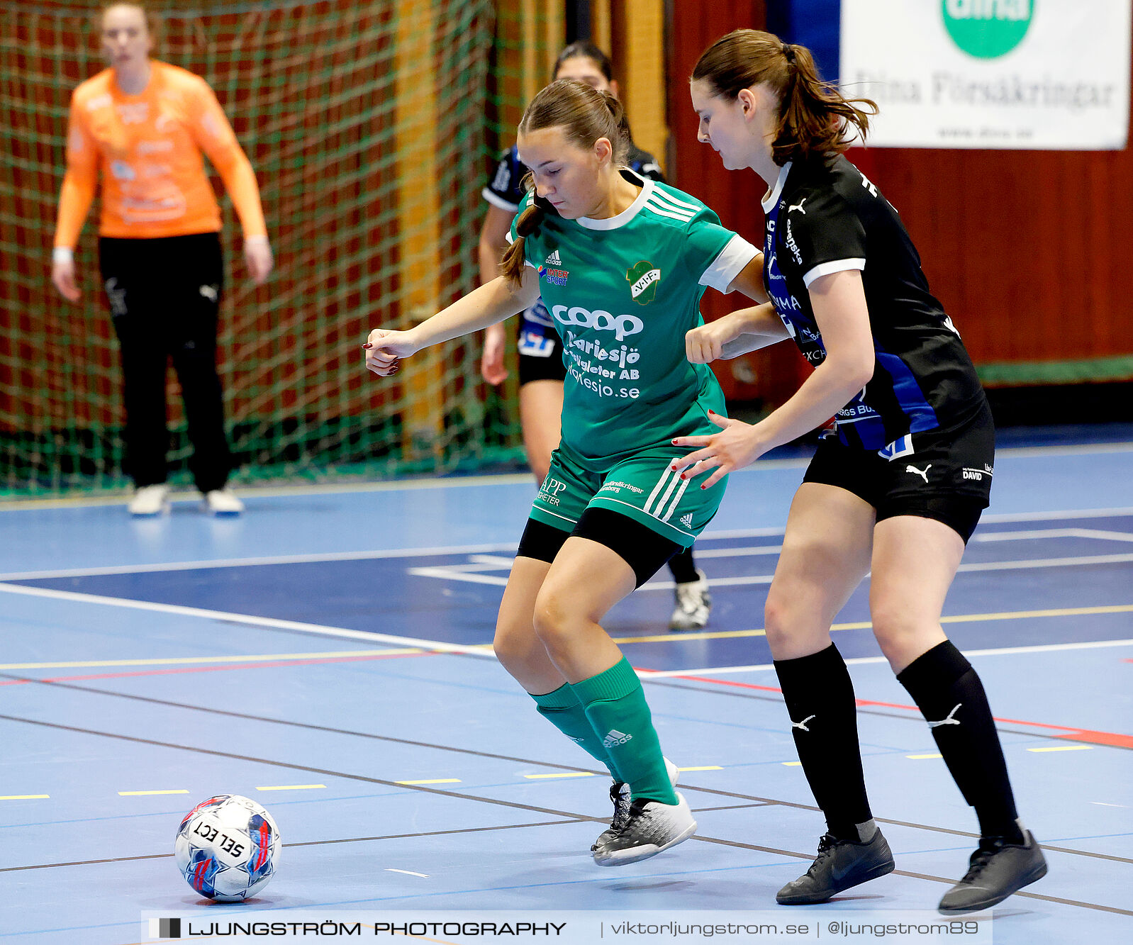 Dina-cupen 2025 Skövde KIK-Våmbs IF 4-0,dam,Idrottshallen,Töreboda,Sverige,Futsal,,2025,357768