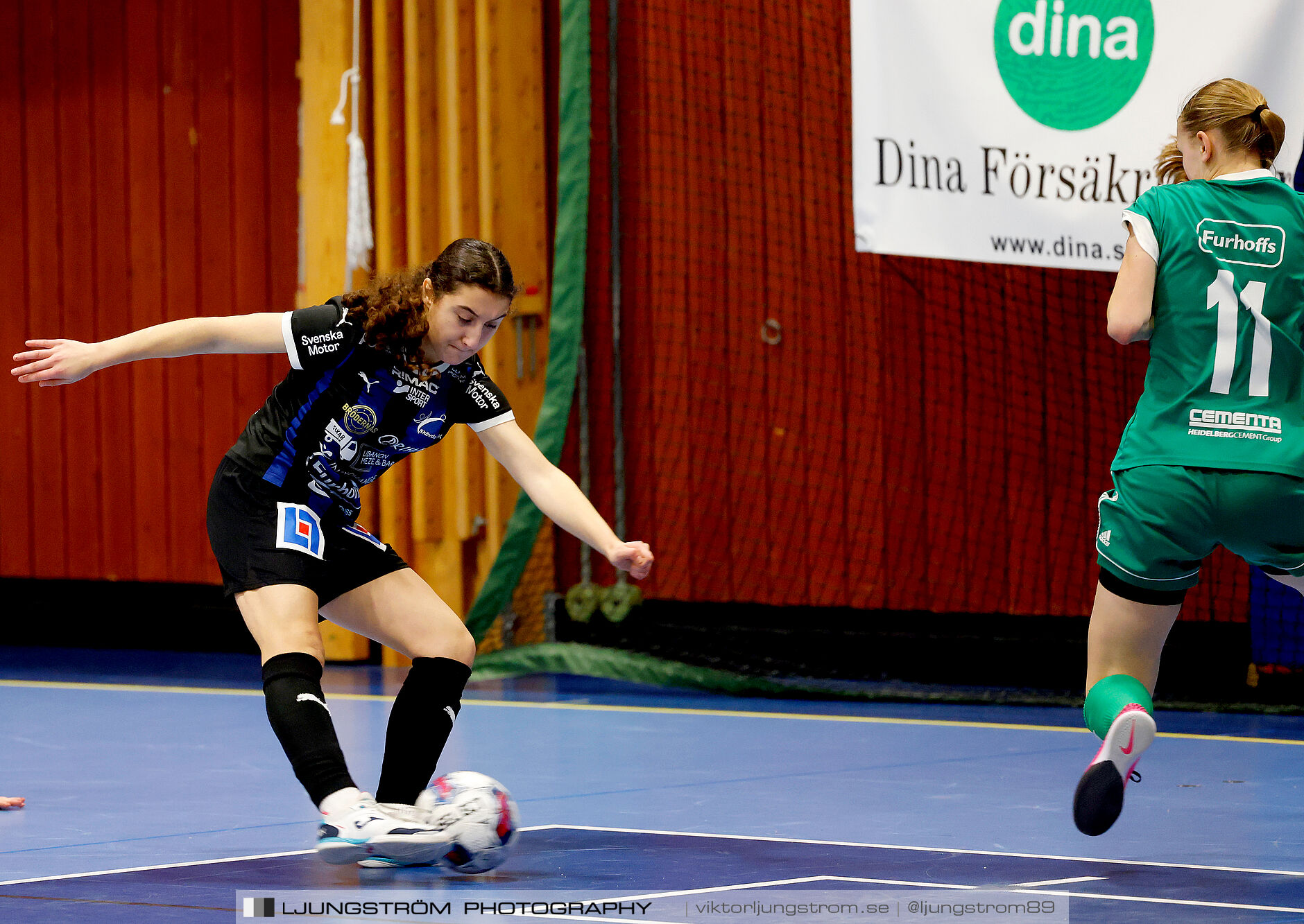 Dina-cupen 2025 Skövde KIK-Våmbs IF 4-0,dam,Idrottshallen,Töreboda,Sverige,Futsal,,2025,357788
