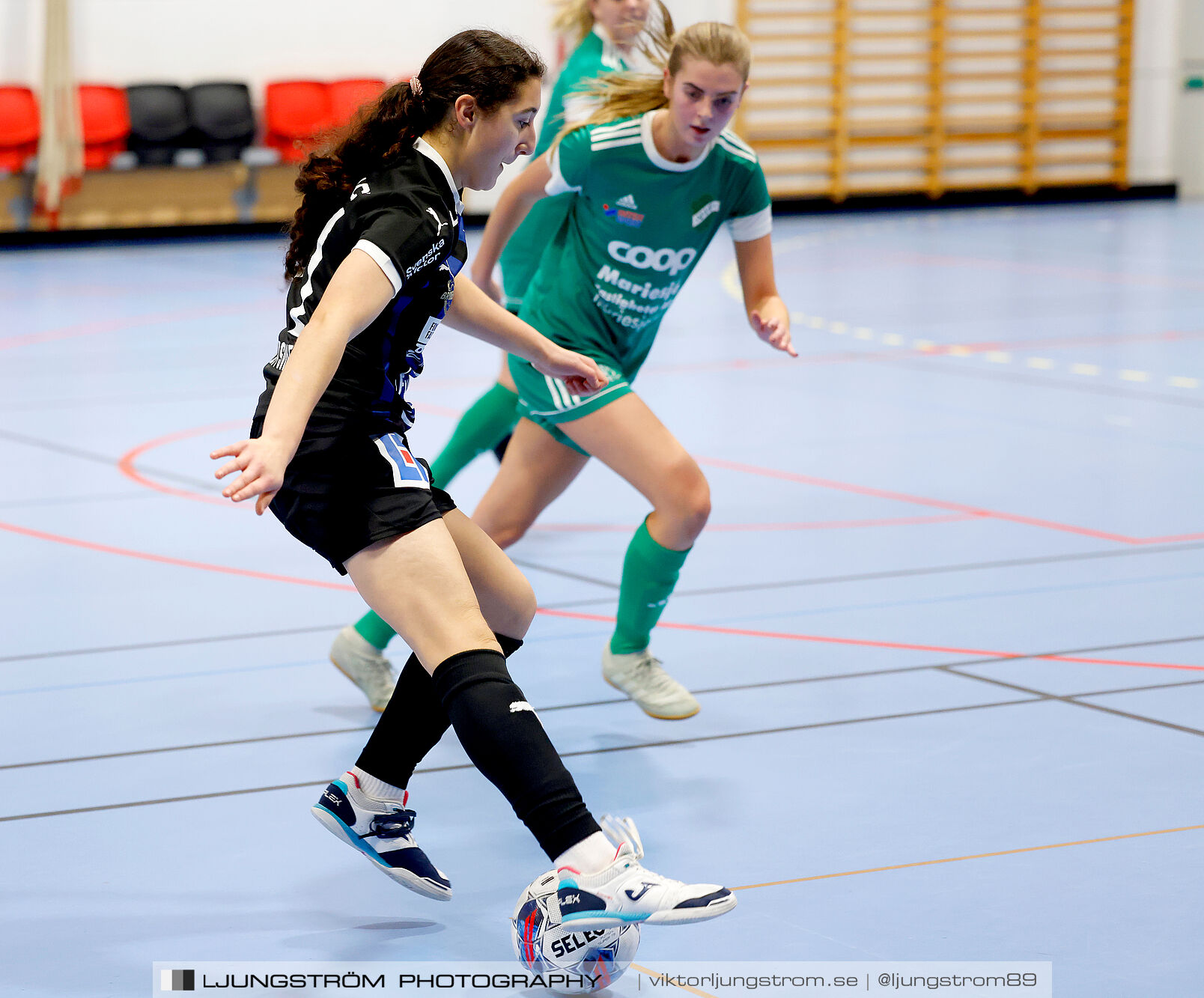 Dina-cupen 2025 Skövde KIK-Våmbs IF 4-0,dam,Idrottshallen,Töreboda,Sverige,Futsal,,2025,357797