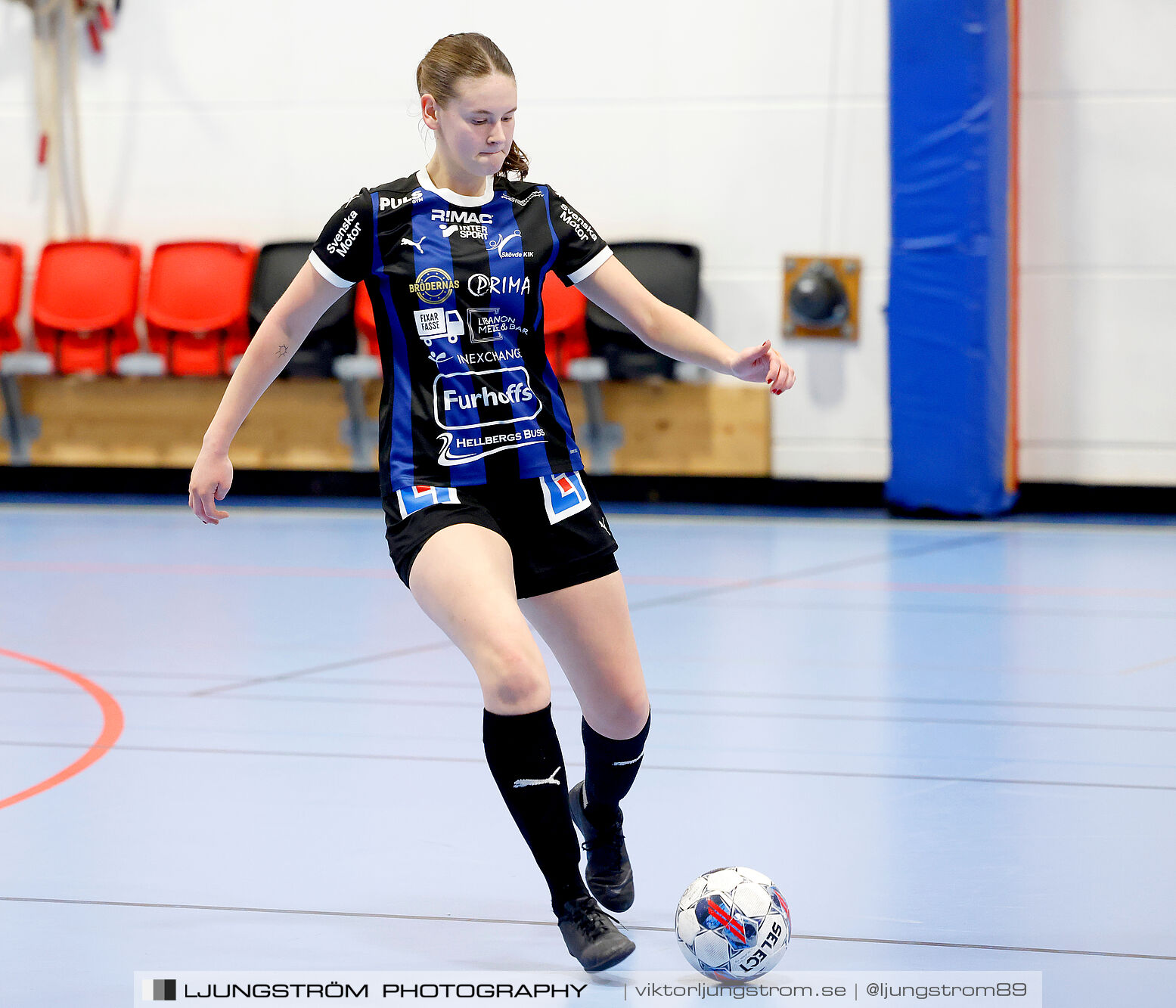 Dina-cupen 2025 Skövde KIK-Våmbs IF 4-0,dam,Idrottshallen,Töreboda,Sverige,Futsal,,2025,357802