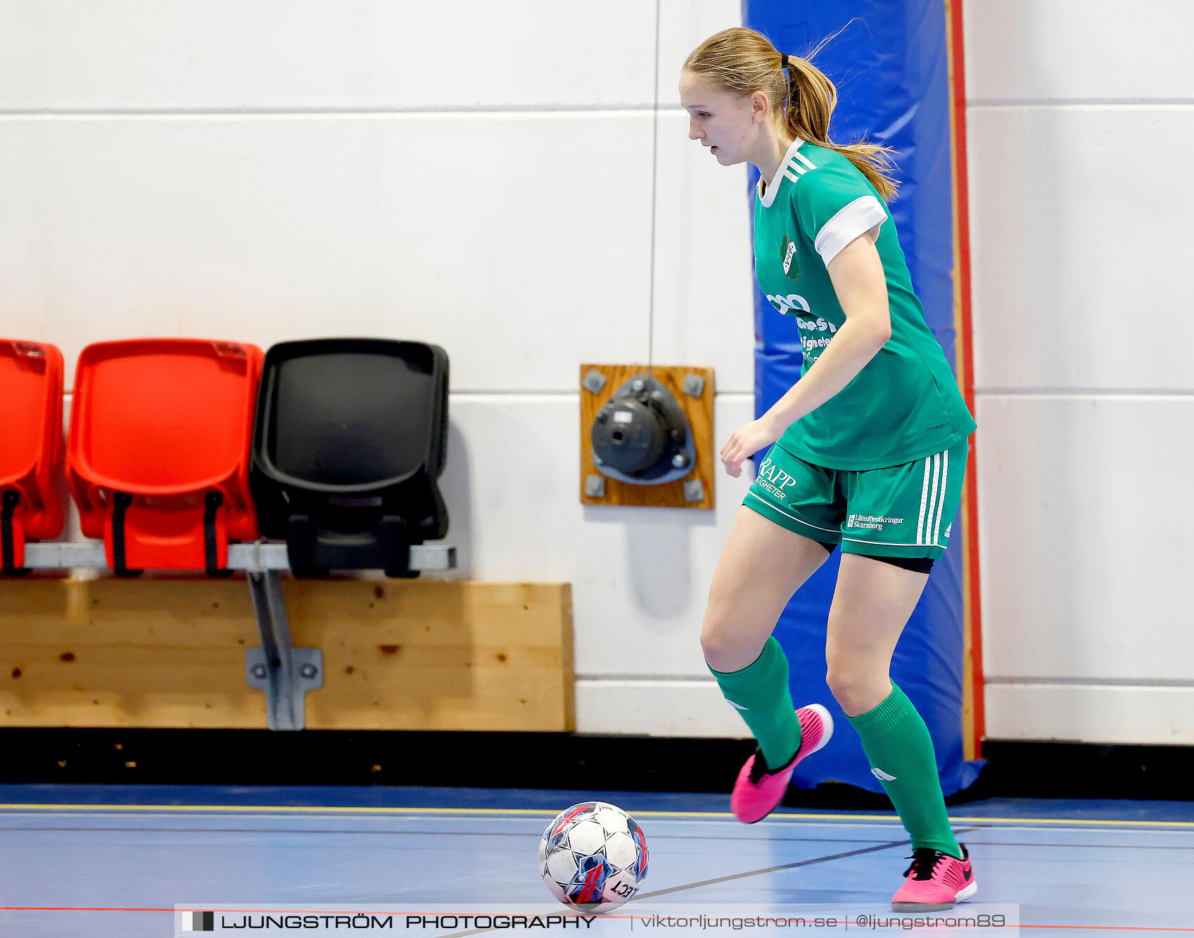 Dina-cupen 2025 Skövde KIK-Våmbs IF 4-0,dam,Idrottshallen,Töreboda,Sverige,Futsal,,2025,357807