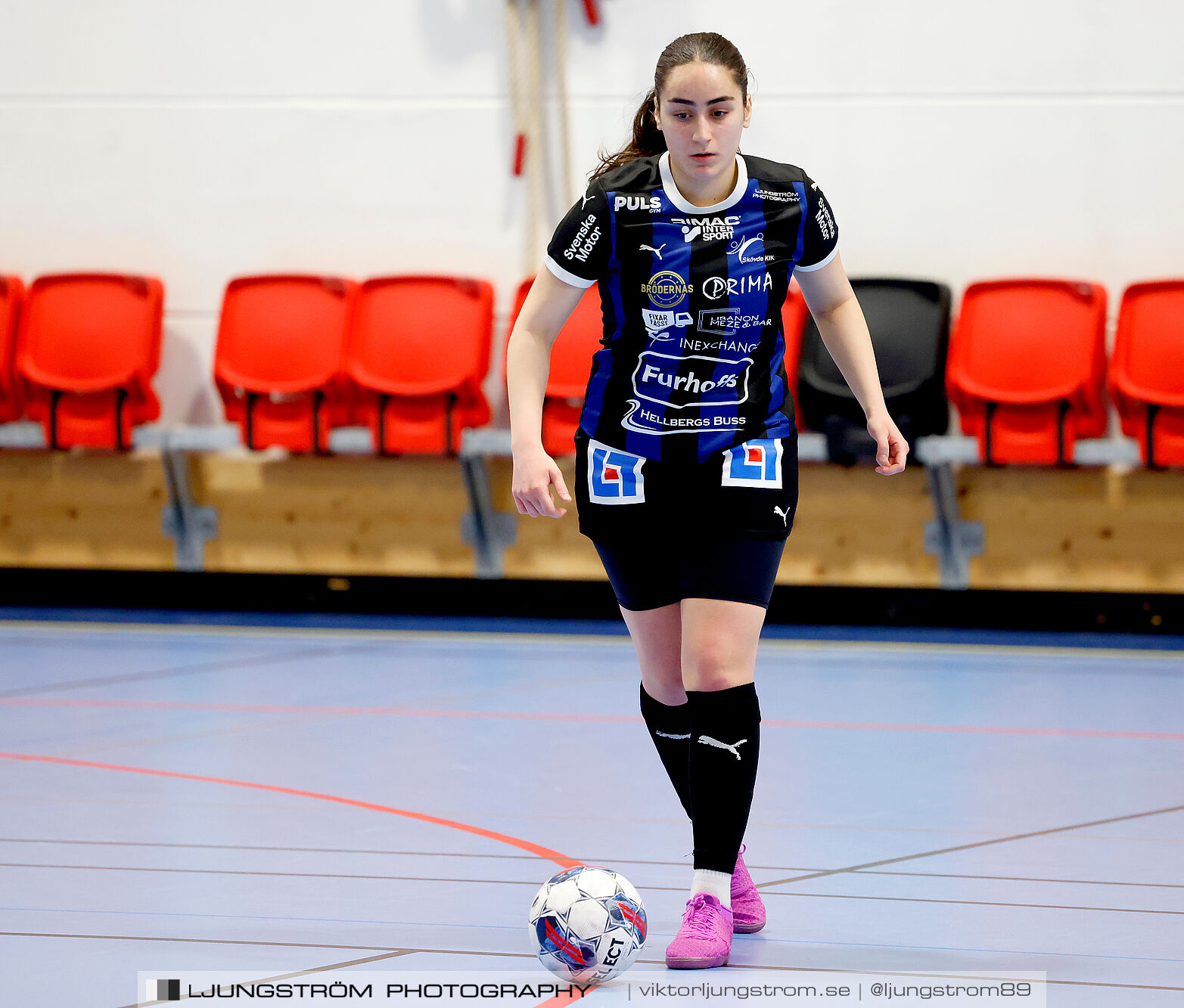 Dina-cupen 2025 Skövde KIK-Våmbs IF 4-0,dam,Idrottshallen,Töreboda,Sverige,Futsal,,2025,357809