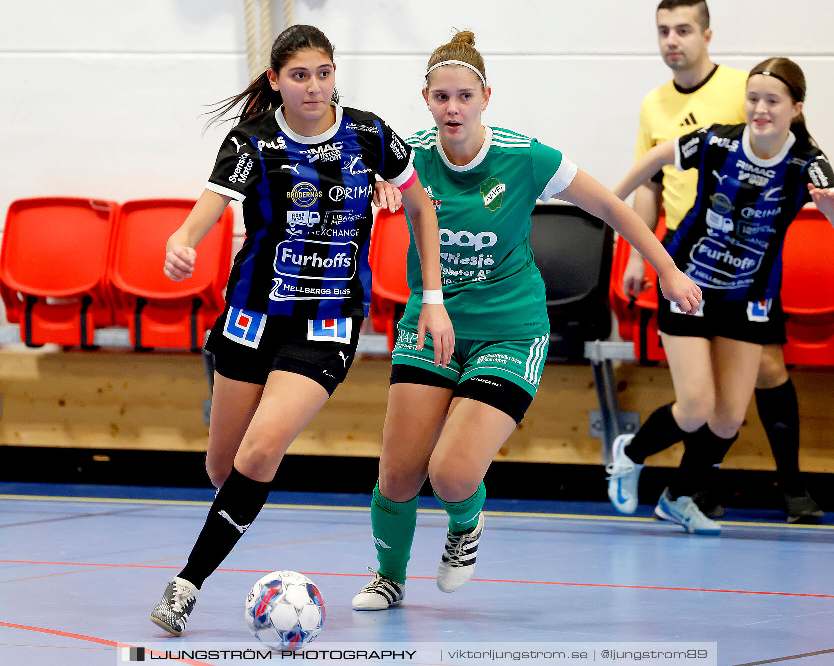 Dina-cupen 2025 Skövde KIK-Våmbs IF 4-0,dam,Idrottshallen,Töreboda,Sverige,Futsal,,2025,357813