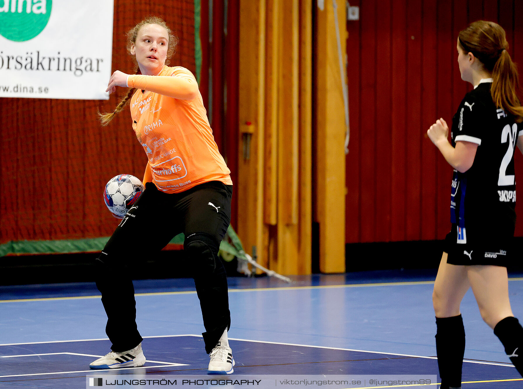 Dina-cupen 2025 Skövde KIK-Våmbs IF 4-0,dam,Idrottshallen,Töreboda,Sverige,Futsal,,2025,357822