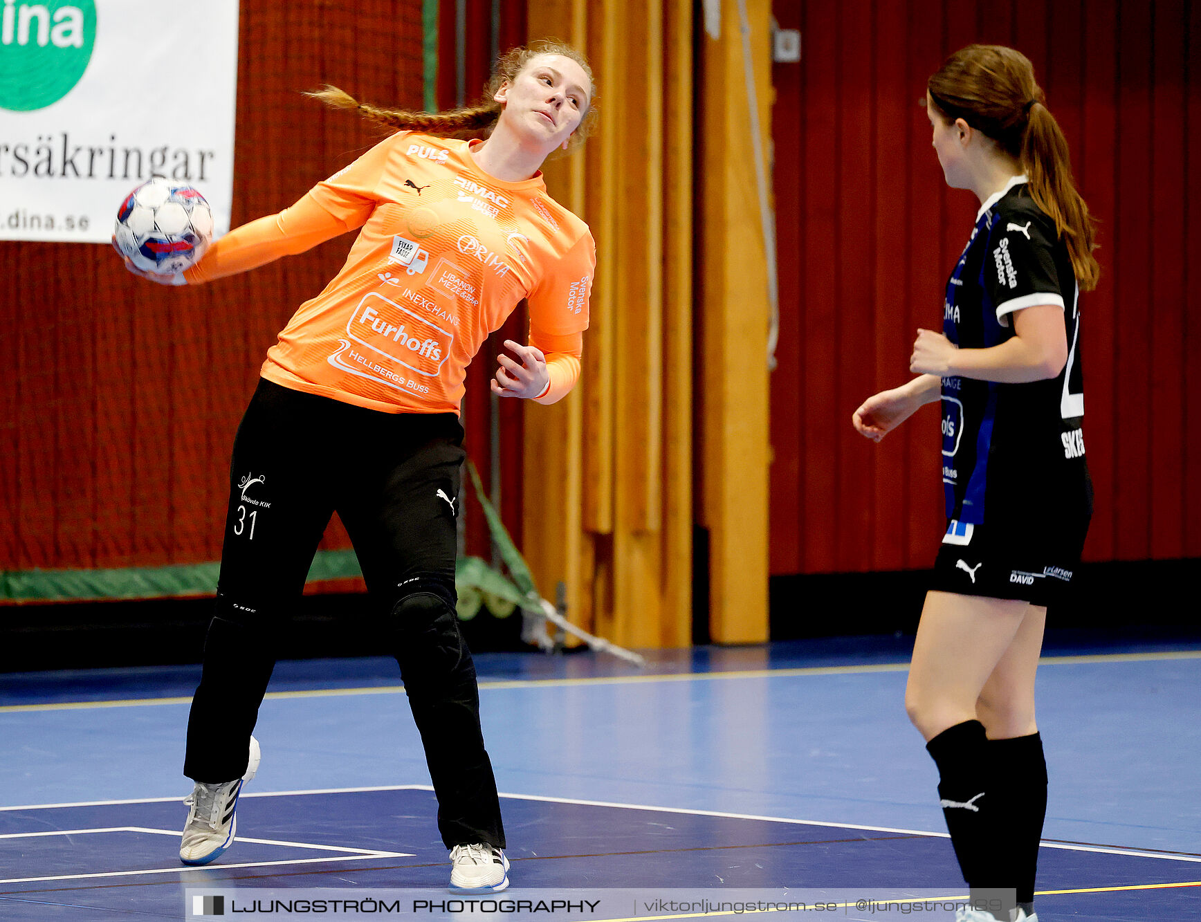 Dina-cupen 2025 Skövde KIK-Våmbs IF 4-0,dam,Idrottshallen,Töreboda,Sverige,Futsal,,2025,357823
