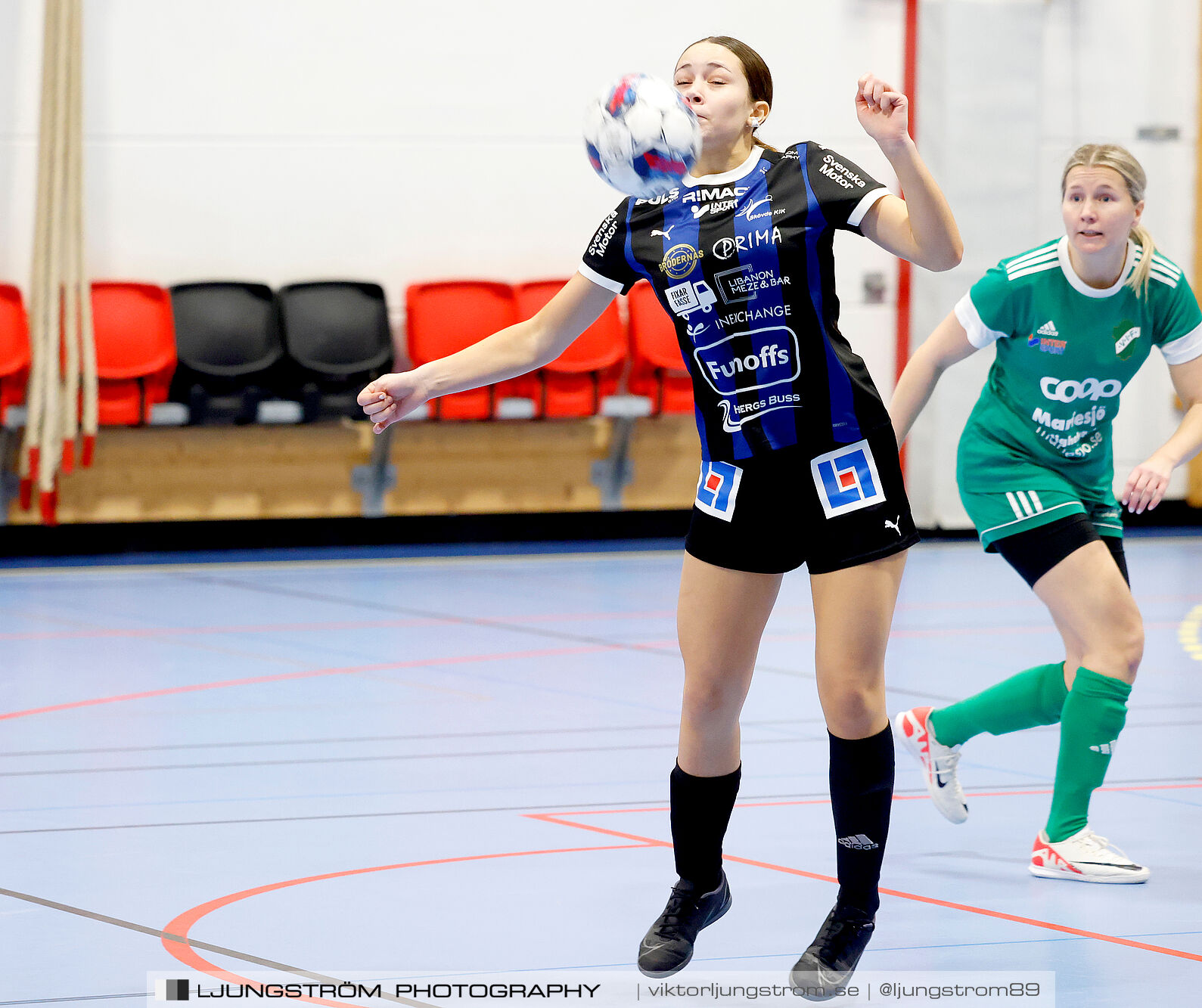 Dina-cupen 2025 Skövde KIK-Våmbs IF 4-0,dam,Idrottshallen,Töreboda,Sverige,Futsal,,2025,357825