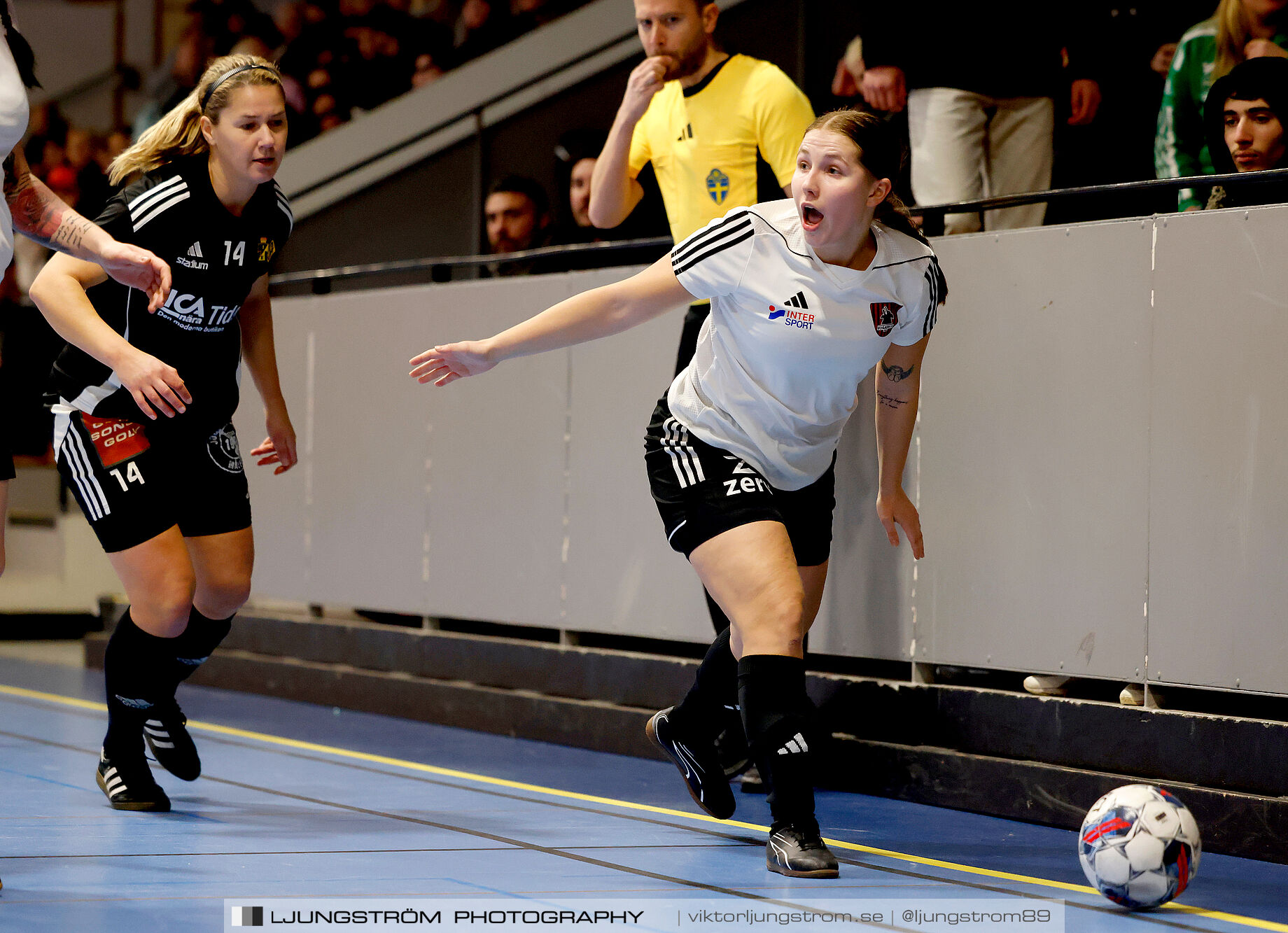 Dina-cupen 2025 Moholm Töreboda-Ulvåkers IF 1-2,dam,Idrottshallen,Töreboda,Sverige,Futsal,,2025,357853